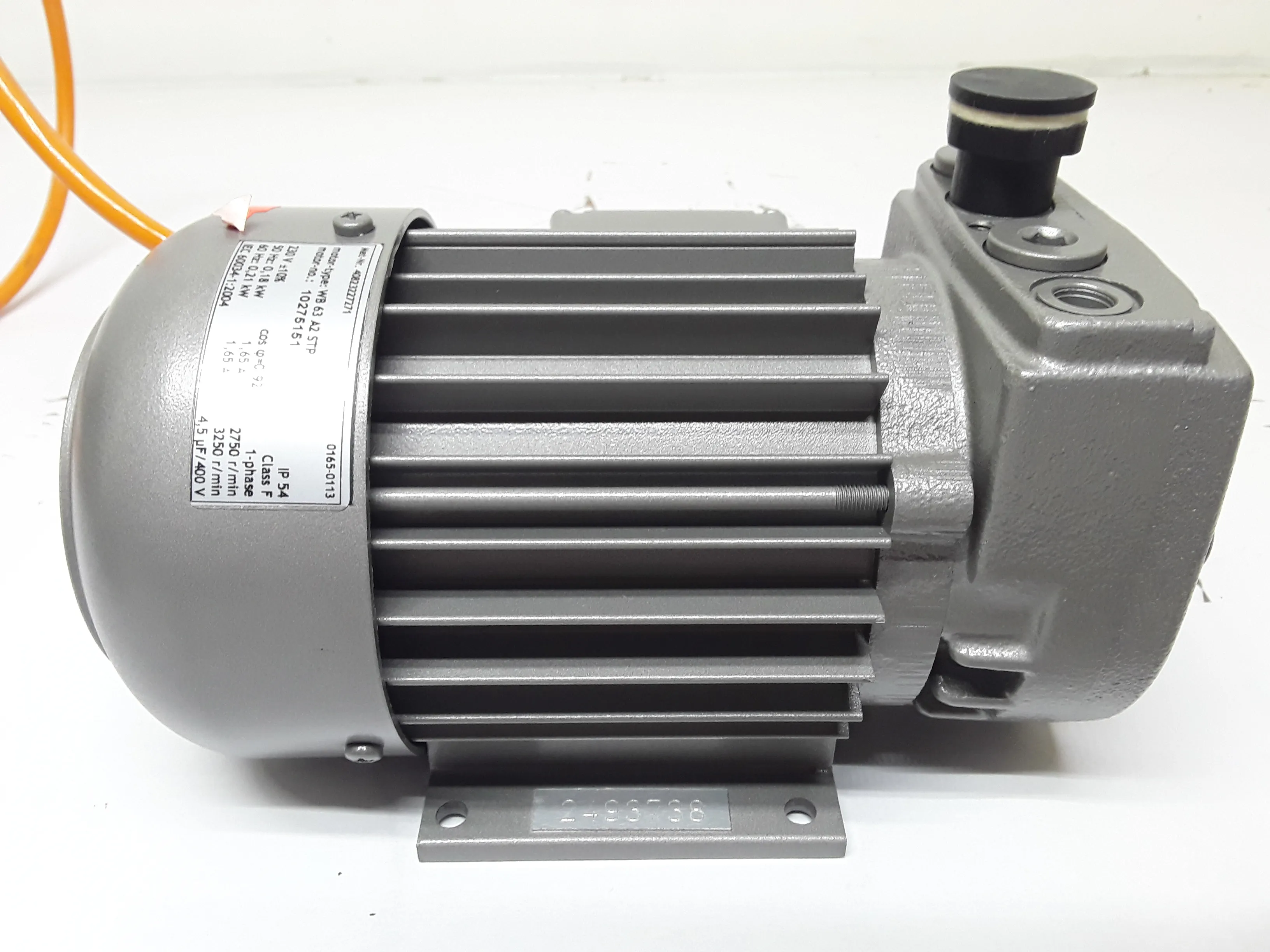 Ehrler VT 4.4 Oil Free Industrial Rotary Vane Vacuum Pump