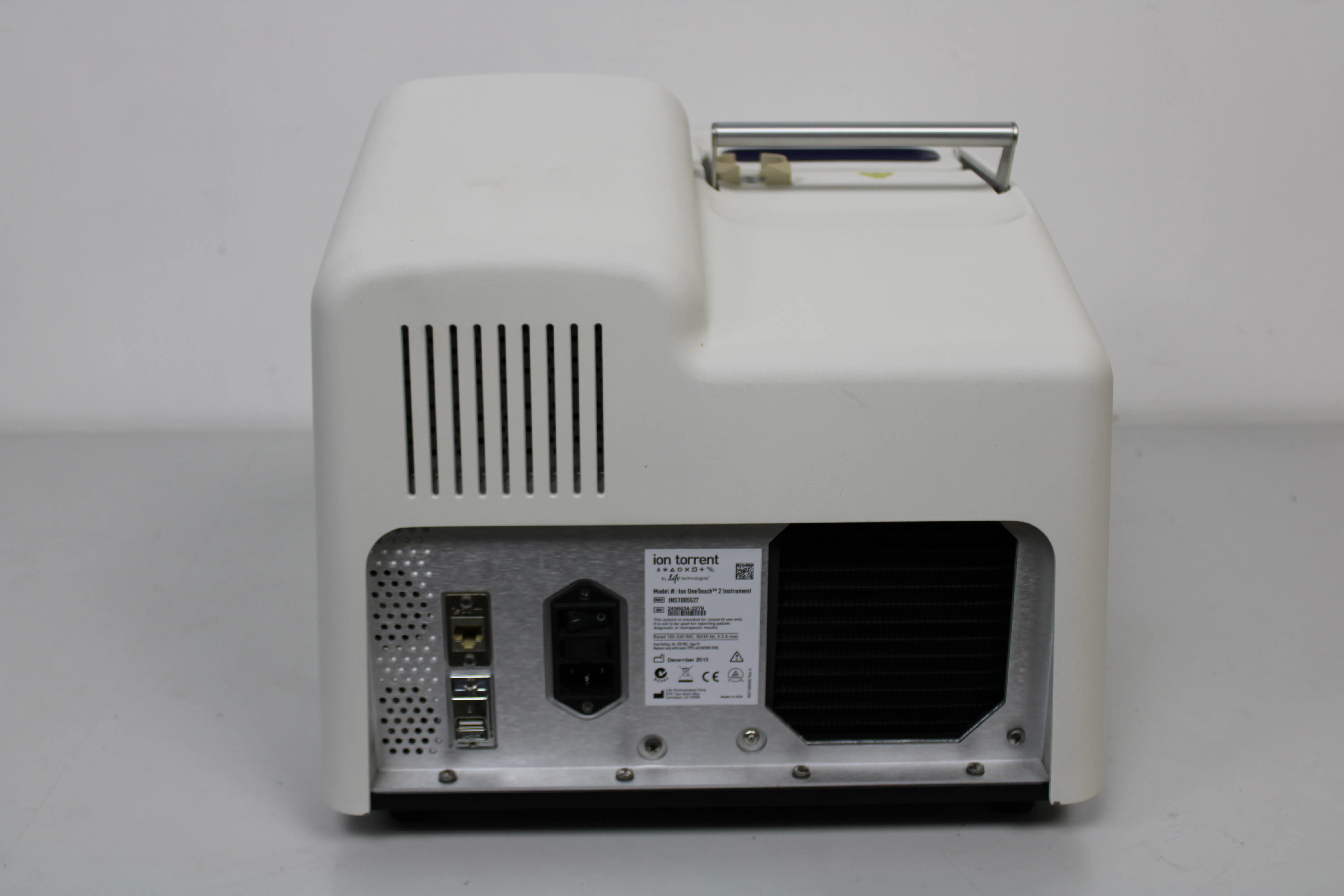 Ion Torrent DNA Sequencer - Ion OneTouch 2 Instrument (Used, Class 4 - As-Is)