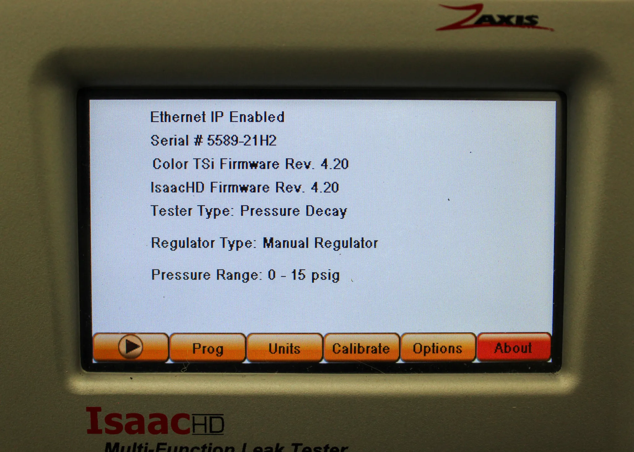 Zaxis Issac-HD-PD Multi-Function Leak Tester