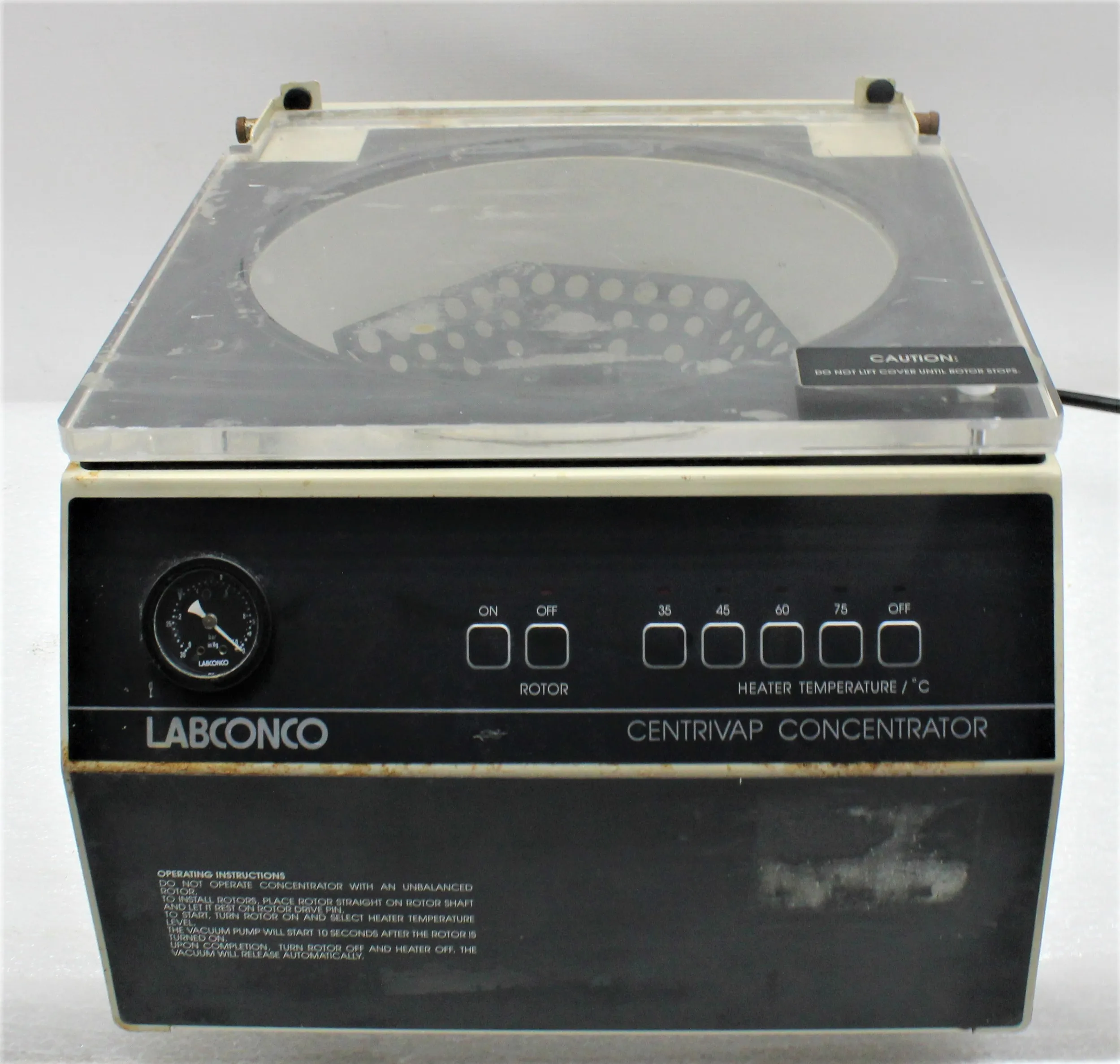 Labconco 78100-00D Centrivap Concentrator Centrifuge