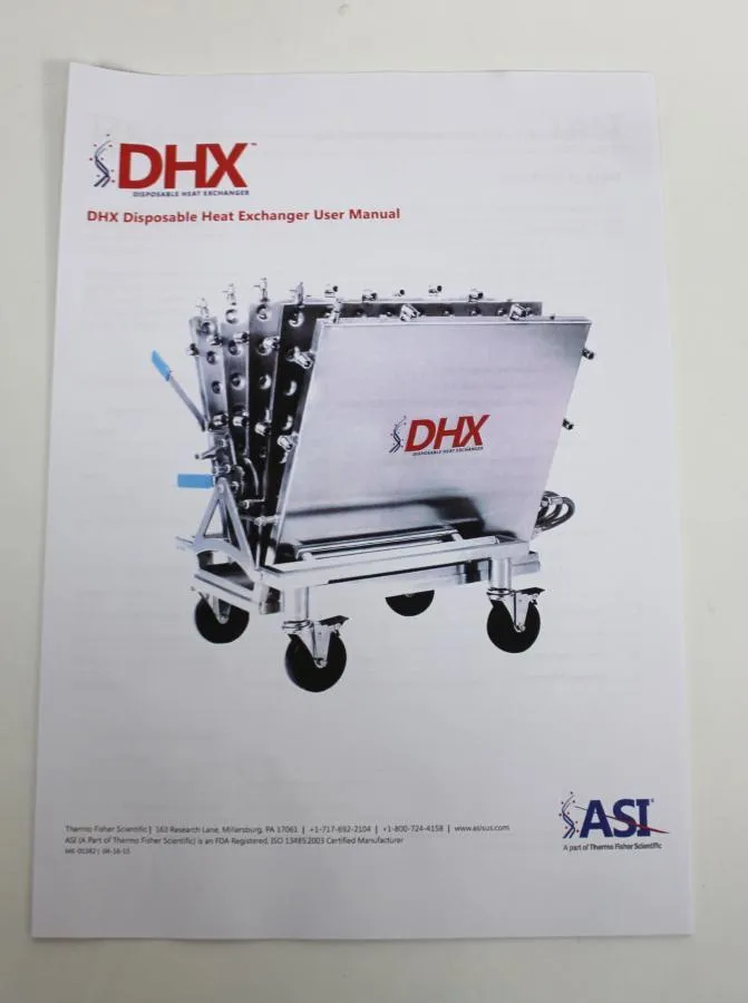 DHX Disposable Heat Exchanger P/N: DHX1001