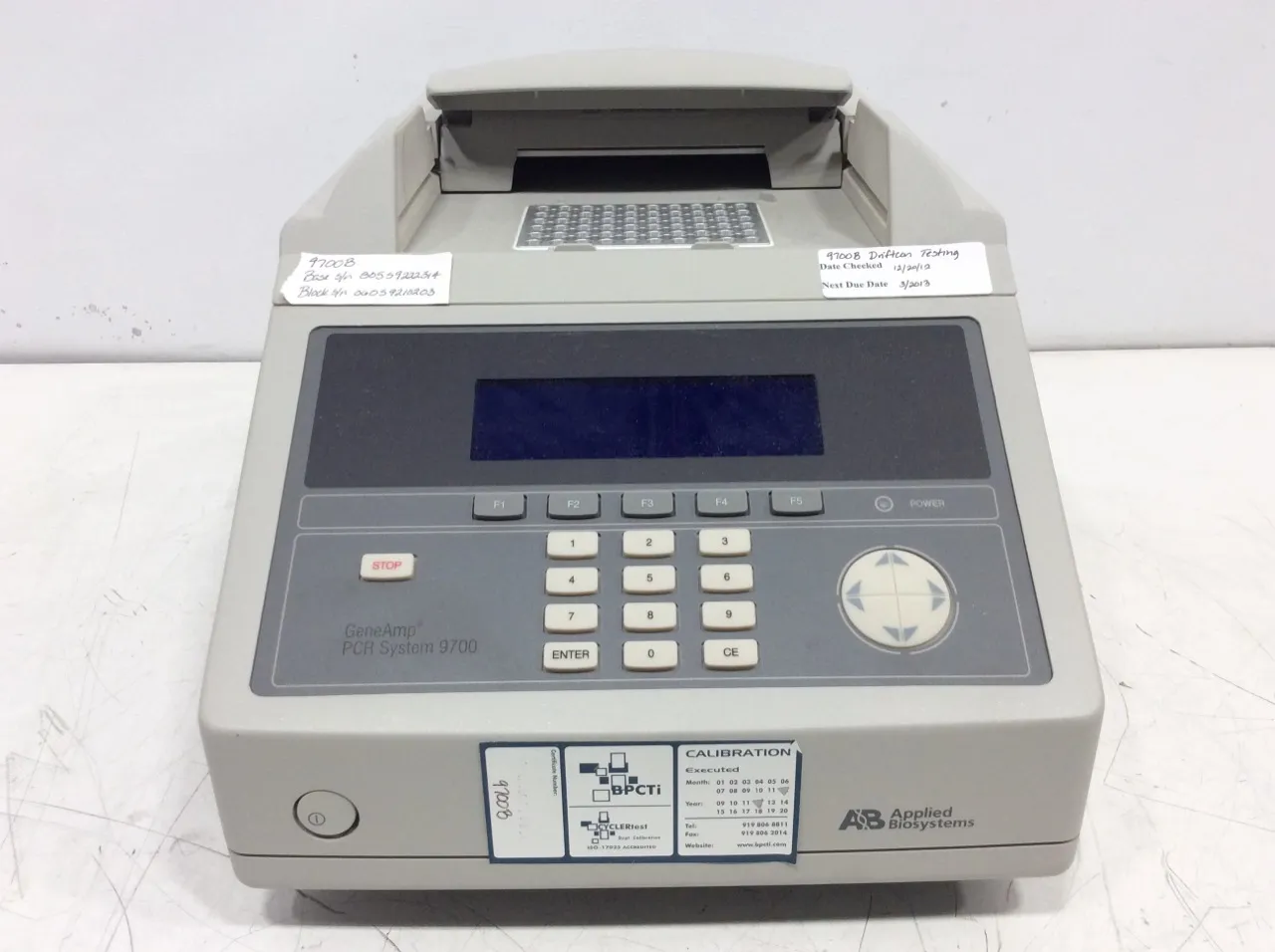 Applied Biosystems 9700 PCR System