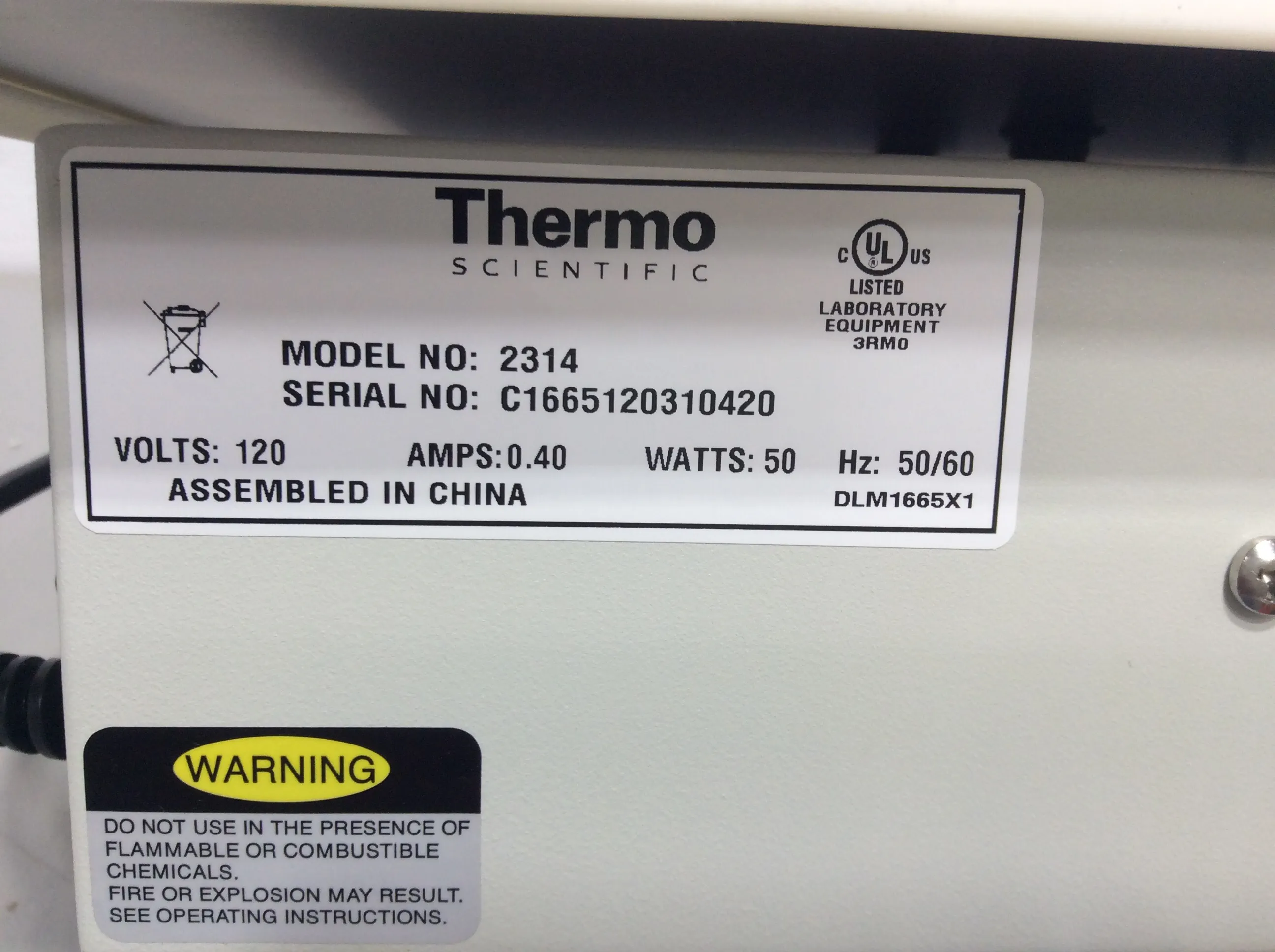 Thermo Scientific Multi-Purpose Rotator 2314 - Excellent Working Condition with 30-Day Warranty - Tested and Ready for Use