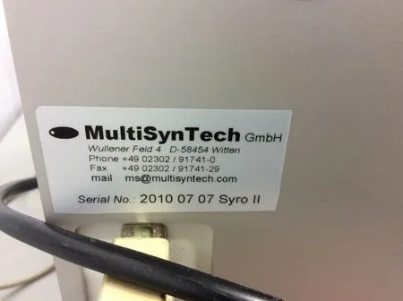 MultiSynTech Syro II Peptide Synthesizer W/ Computer and Software