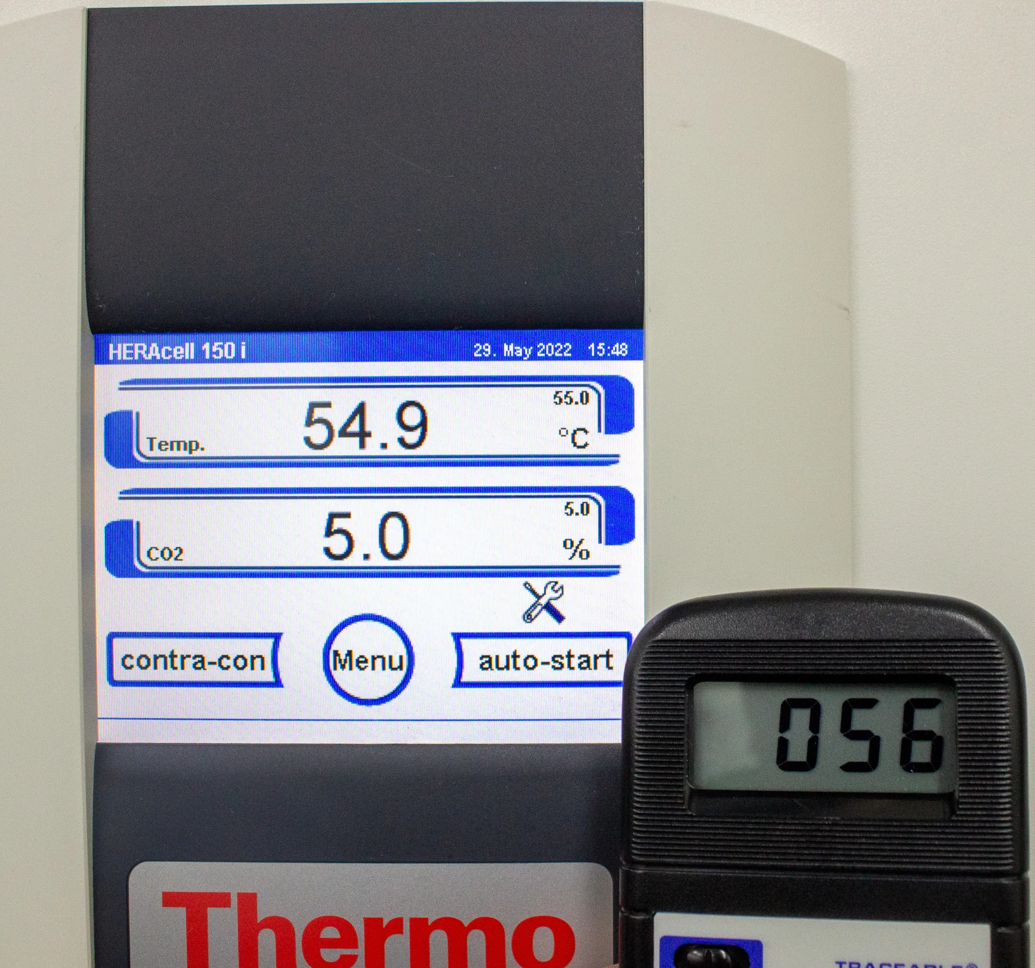 Thermo Heracell 150i Double Stack 150L Dual Chamber CO2 Incubator 51026283