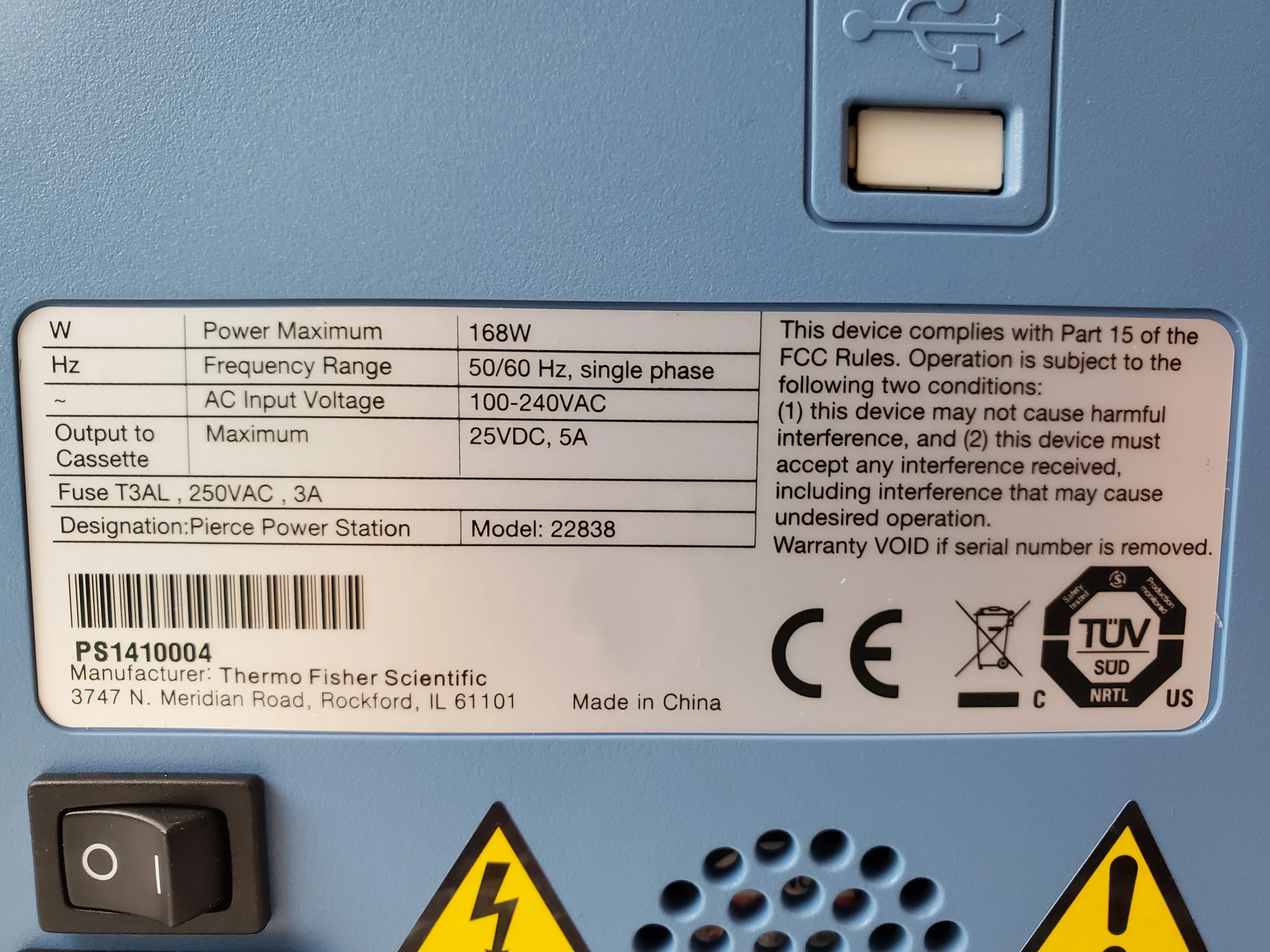 Thermo Fisher Pierce Power Station Electrophoresis System