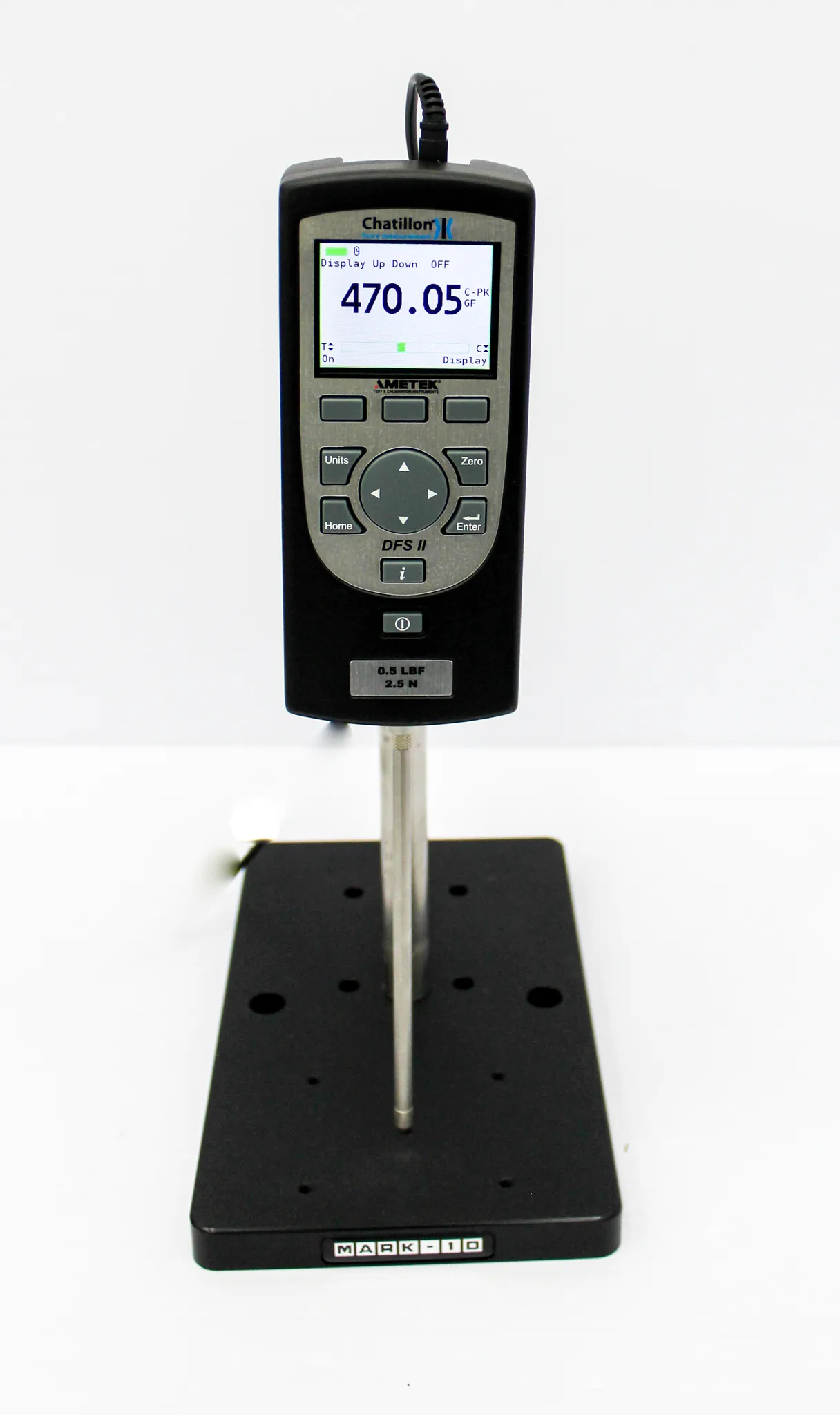 MARK-10 Chatillon DFS2-250G Force Measurement Test Stand ES10