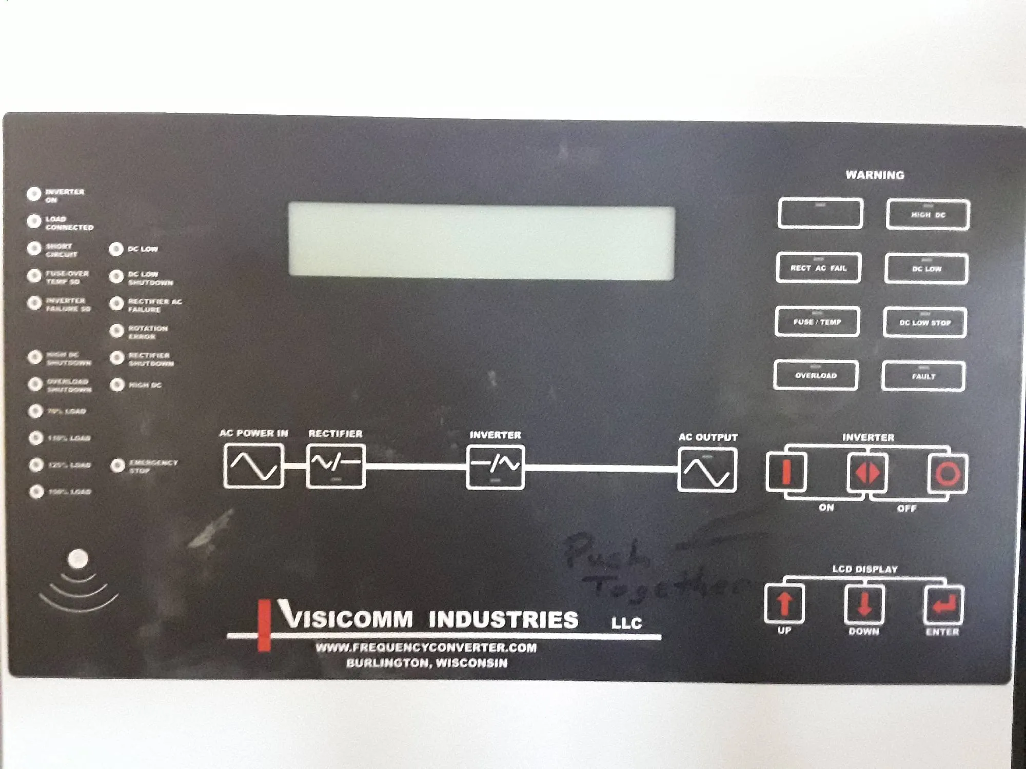 Visicomm Industries Frequency Converter 50KSS3605