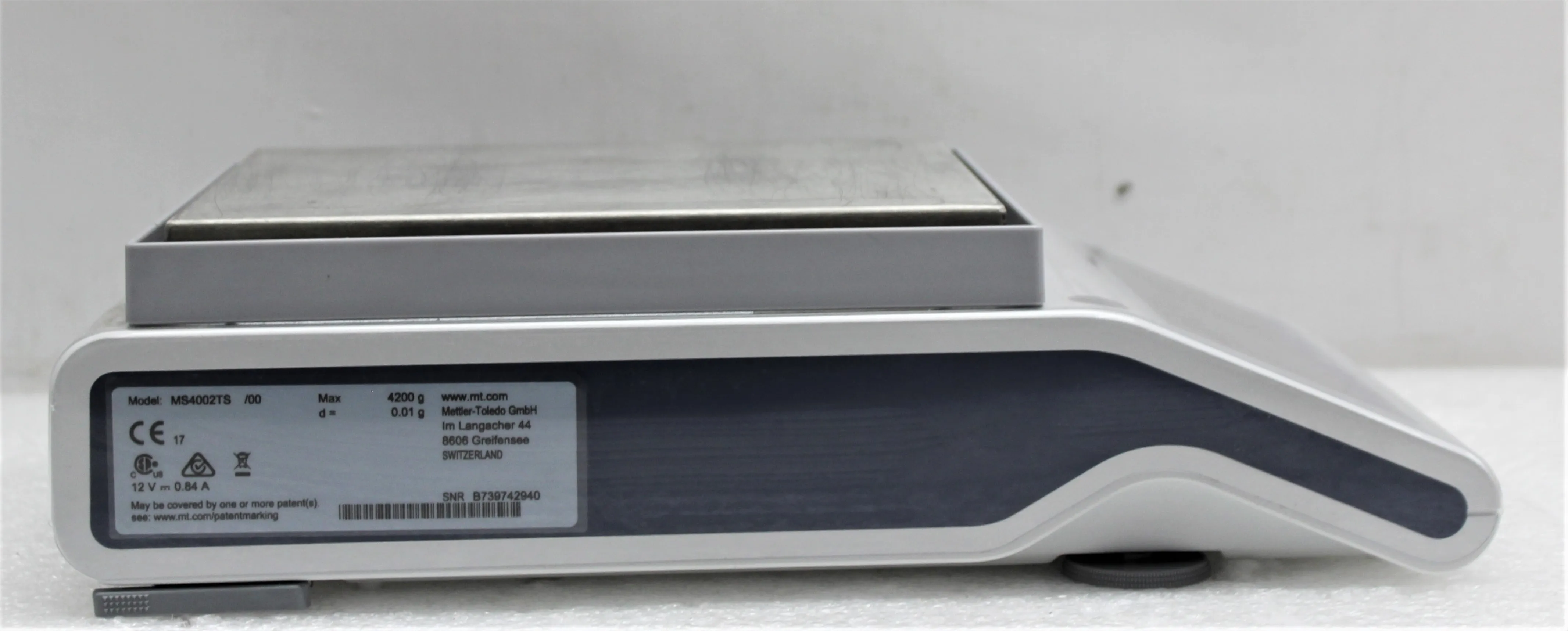 Mettler-Toledo MS4002TS/00 High Capacity Bench Scale / Floor Scale