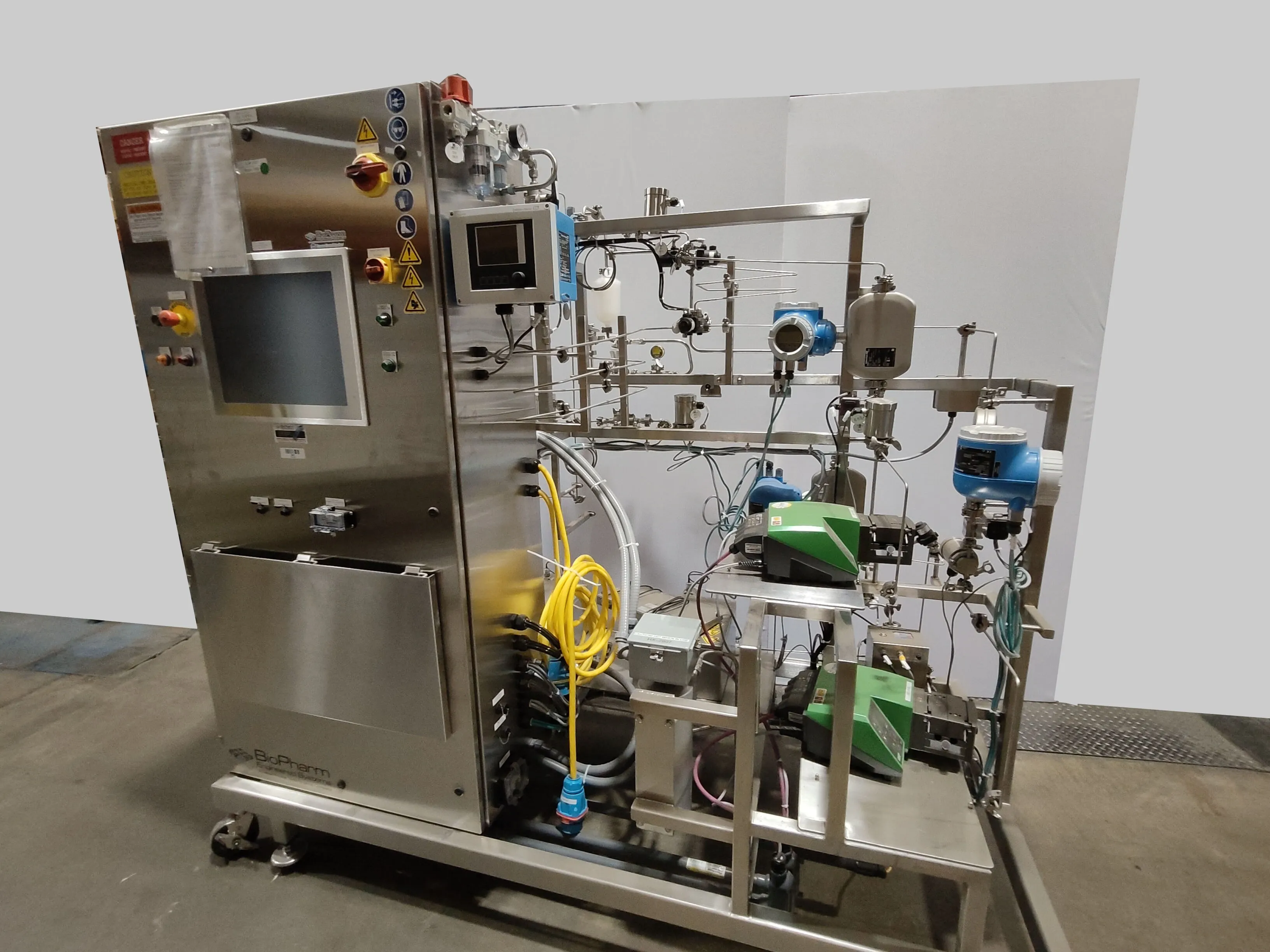 BioPharma Engineered Systems: FLNP T-Mixing Skid