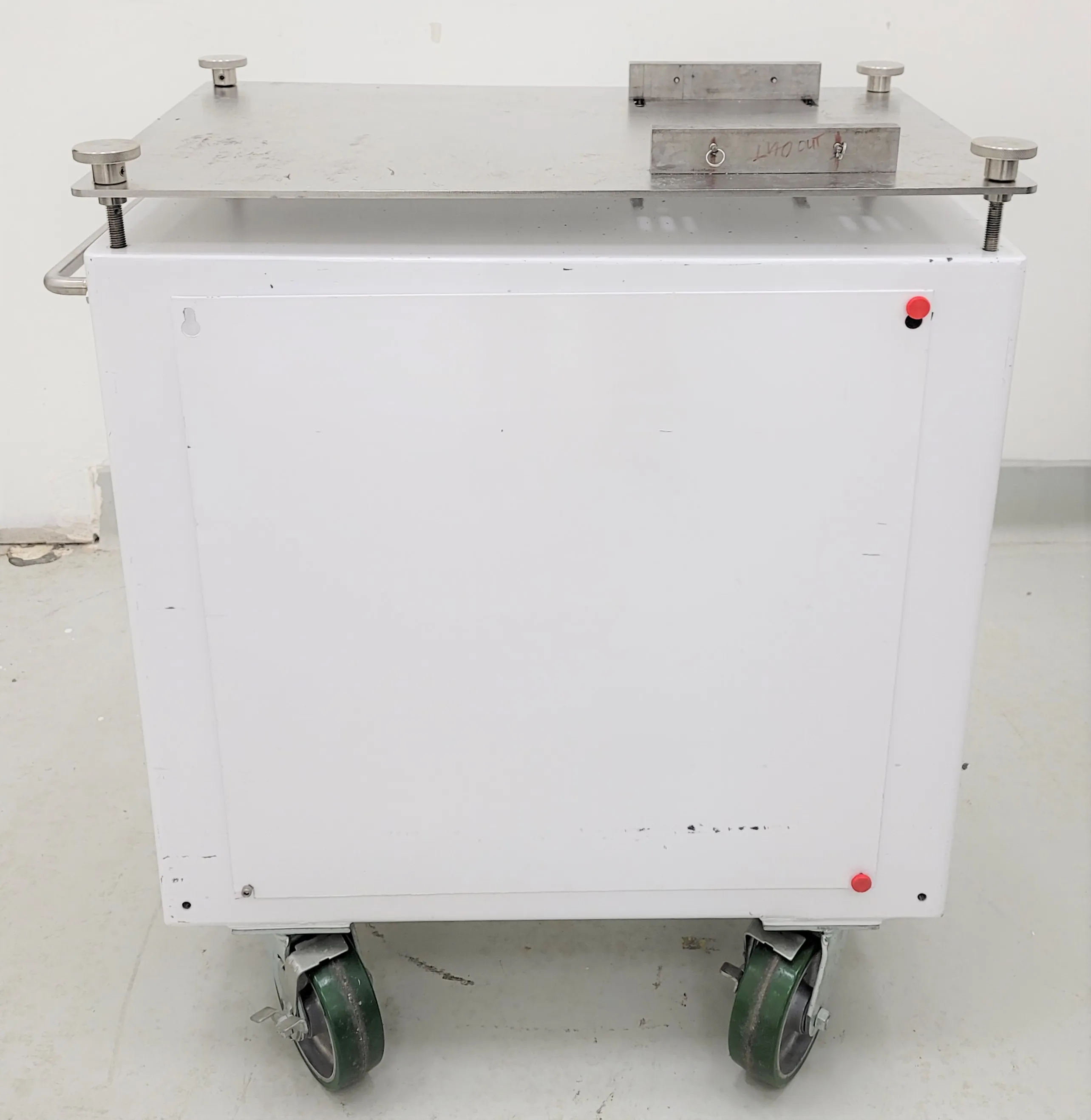 Heavy Duty Laboratory Cart with Stainless Steel Construction