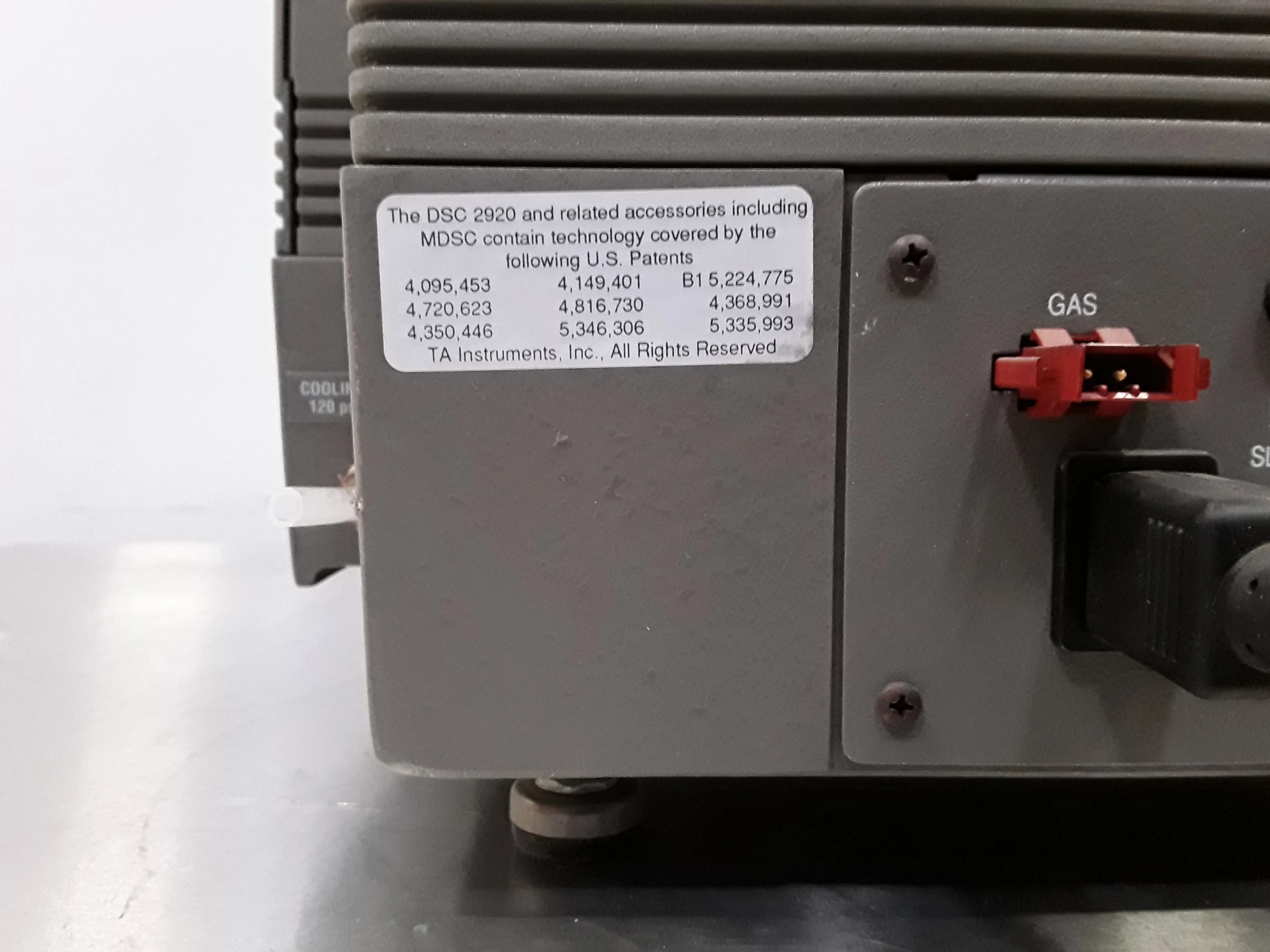 TA Instruments DSC 2920 Modulated DSC Temperature Meter