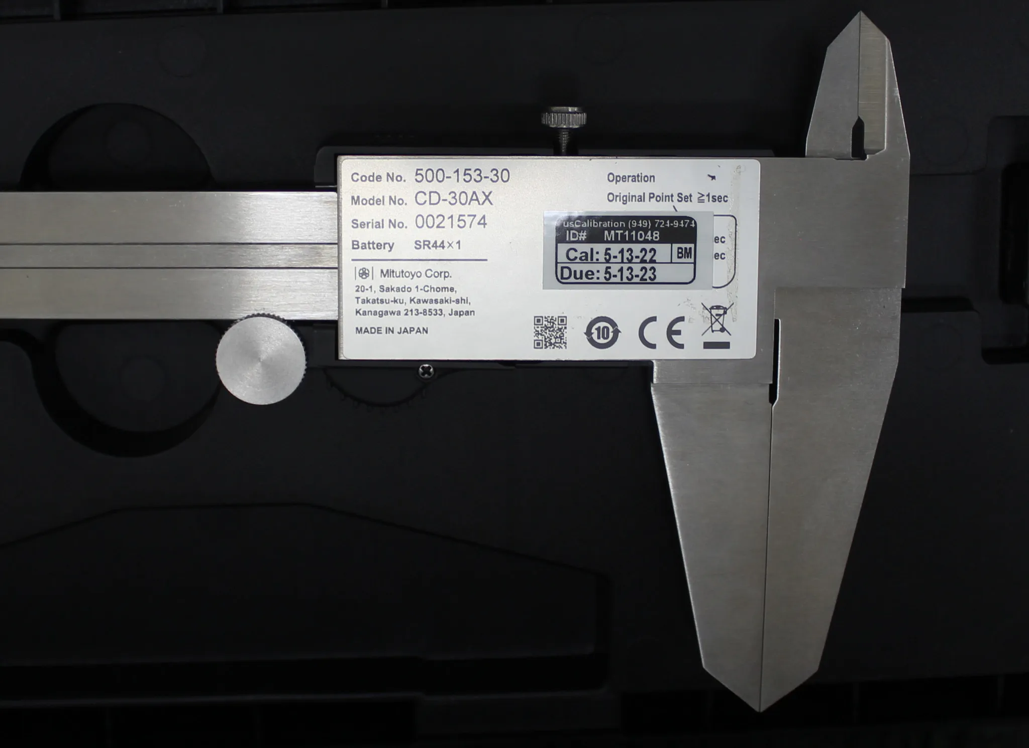 Mitutoyo ABSOLUTE Digital Caliper 500-153-30