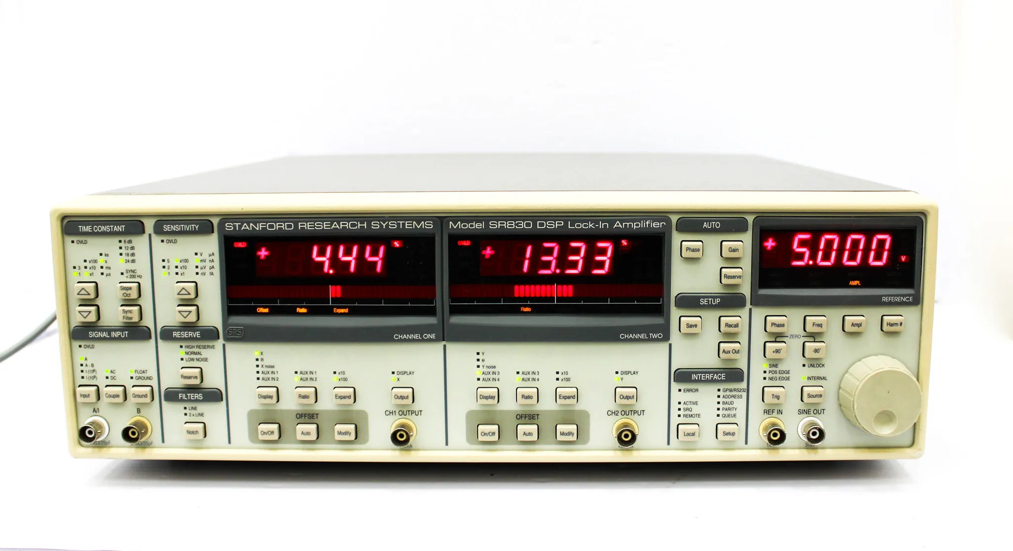 Stanford Research Systems Model: SR830 DSP Lock-In Amplifier