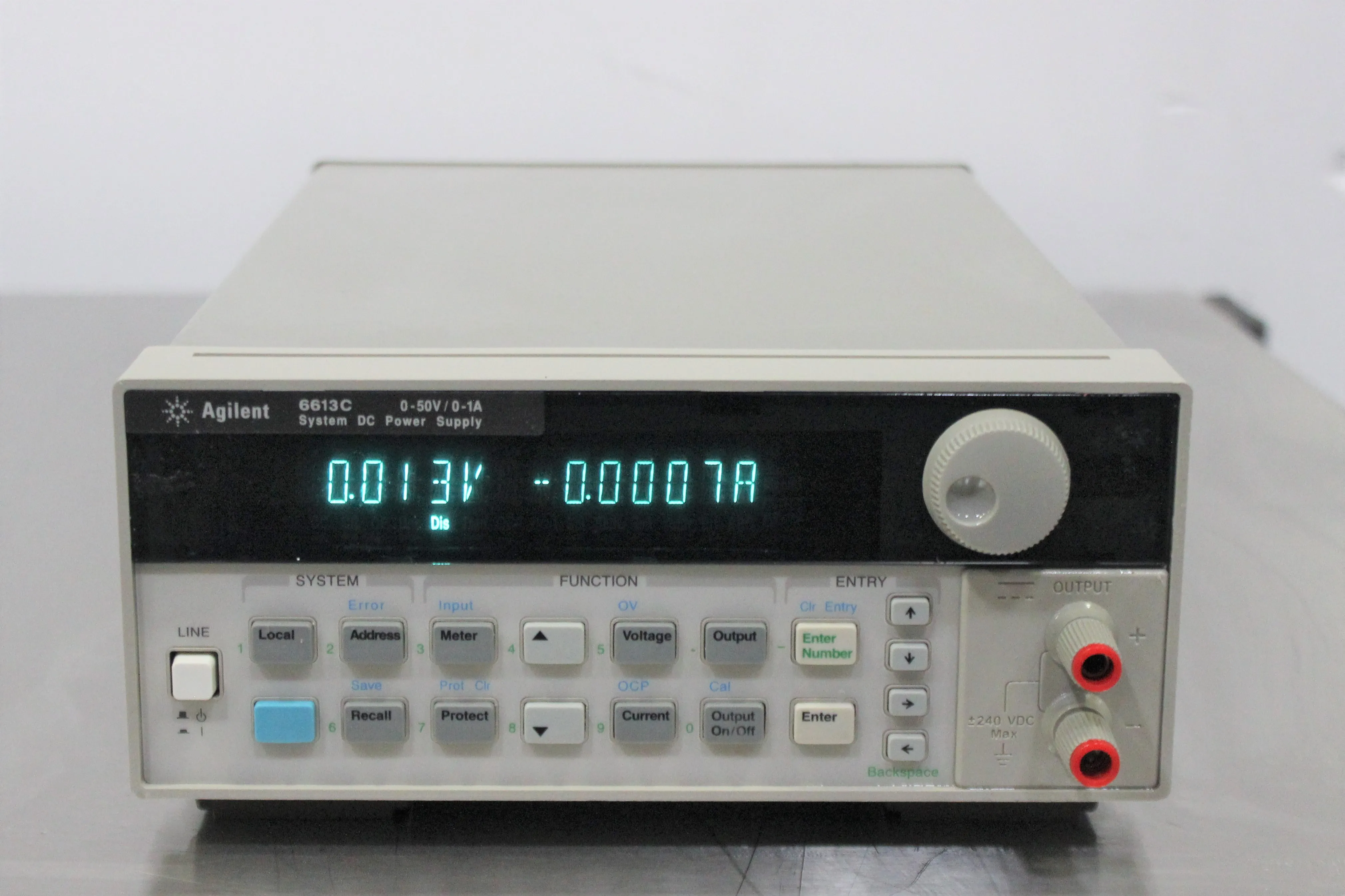 Agilent 6613C 50W Power Supply with GPIB and RS-232 Interfaces