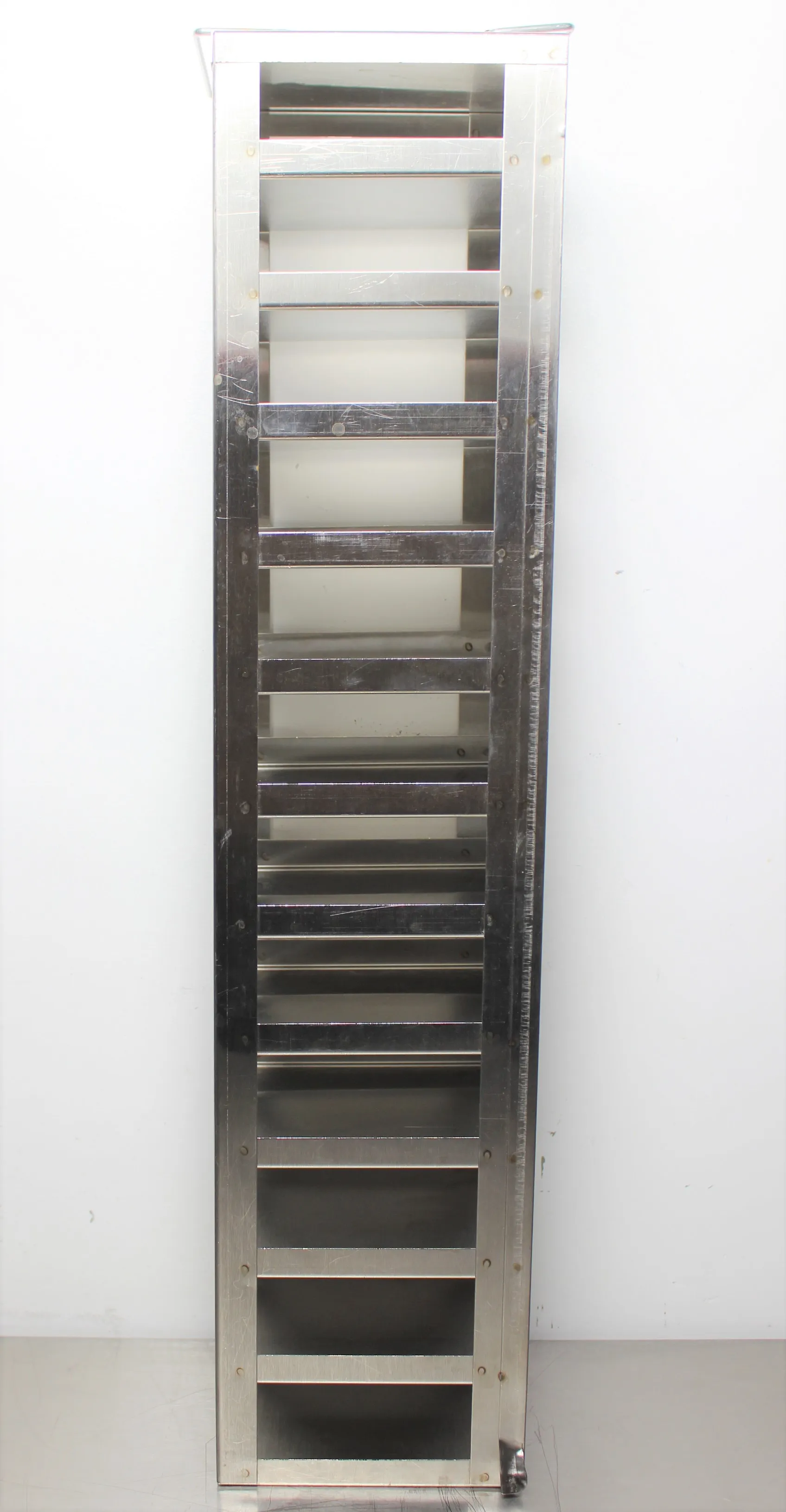 Stainless Steel 12-Compartment Cold Freezer Rack