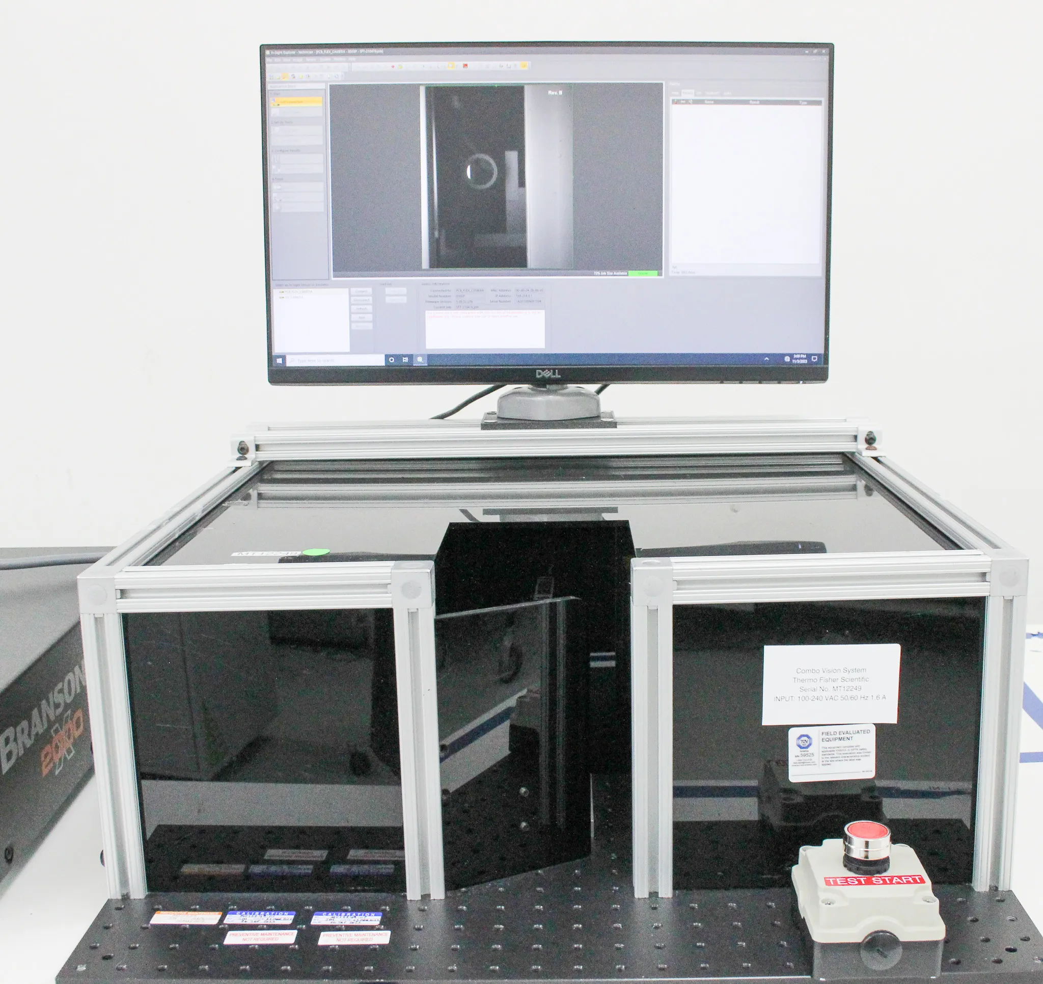 Mesa Biotech Custom Accula Test Kit Ultrasonic Assembly & Combo Vision Station with Branson 2000x Series