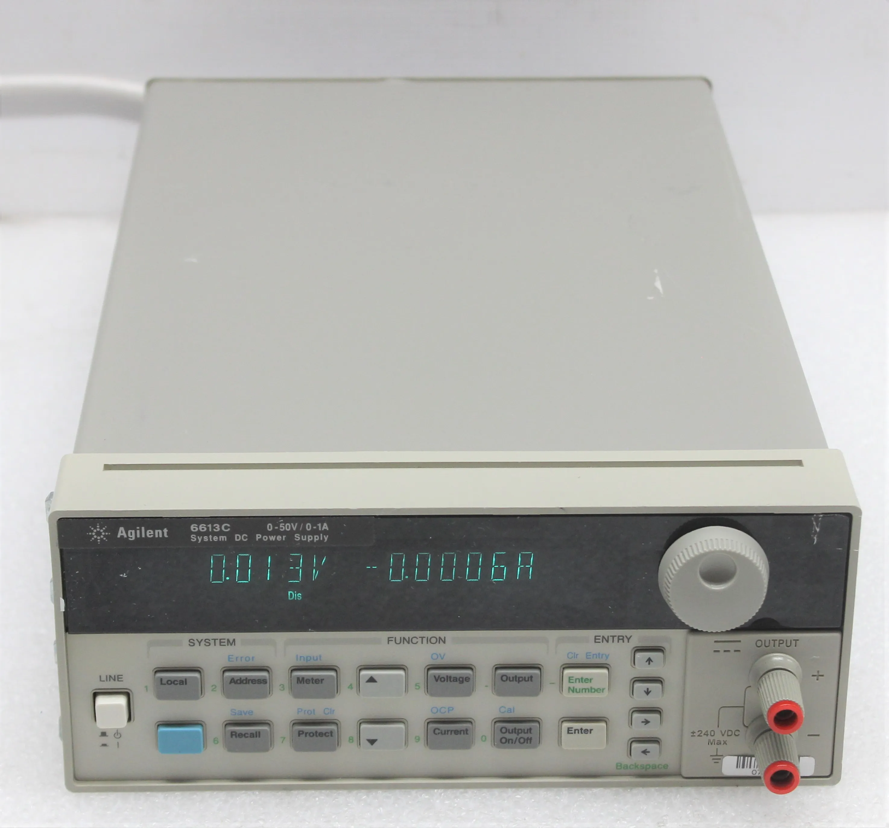 Agilent 6613C Benchtop Precision Power Supply 50W 0-50V 0-1A - Used