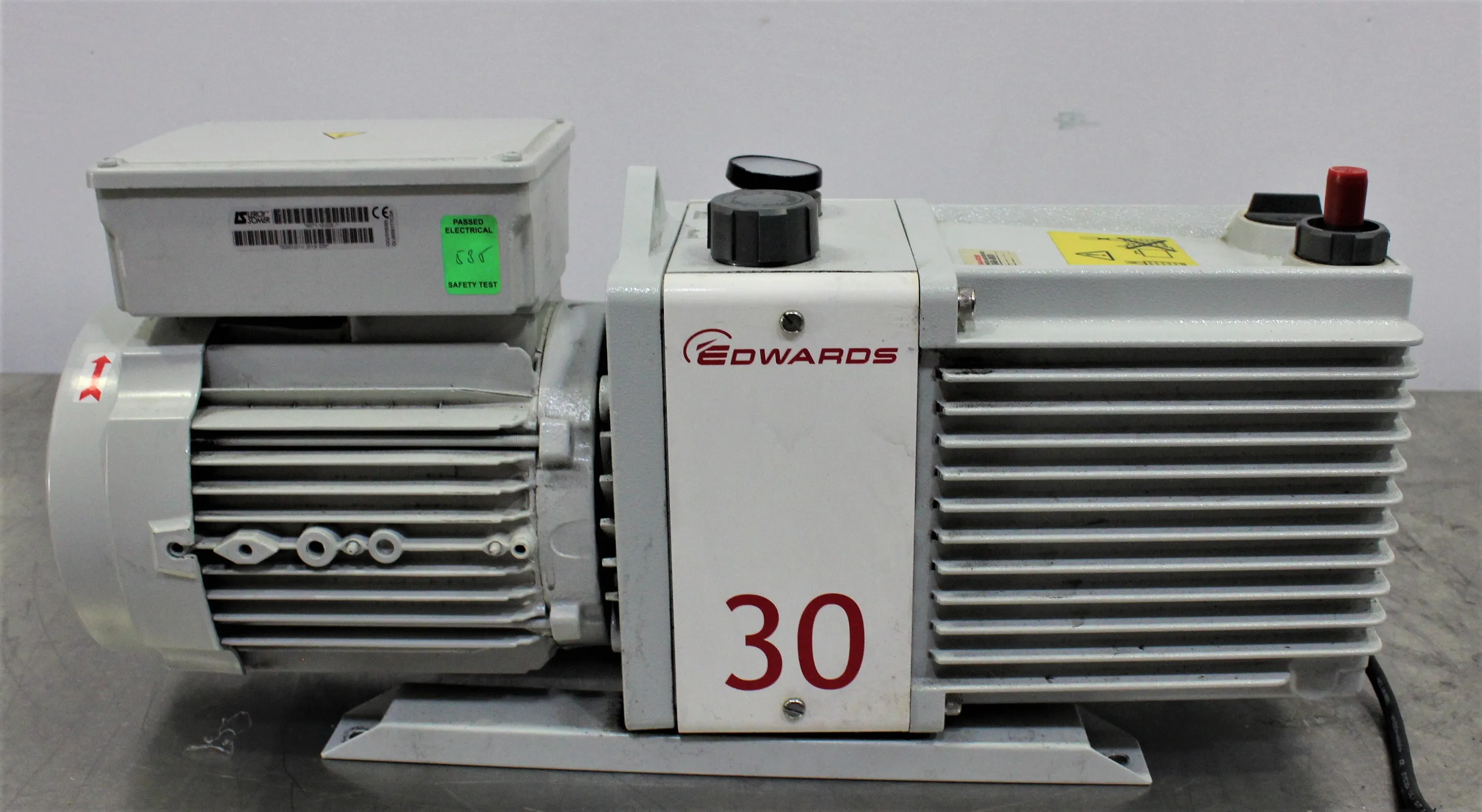 Edwards E2M30 Rotary Vane Vacuum Pump - Used 30-Day Warranty, 100% Parts and Labor, 220V 60Hz US