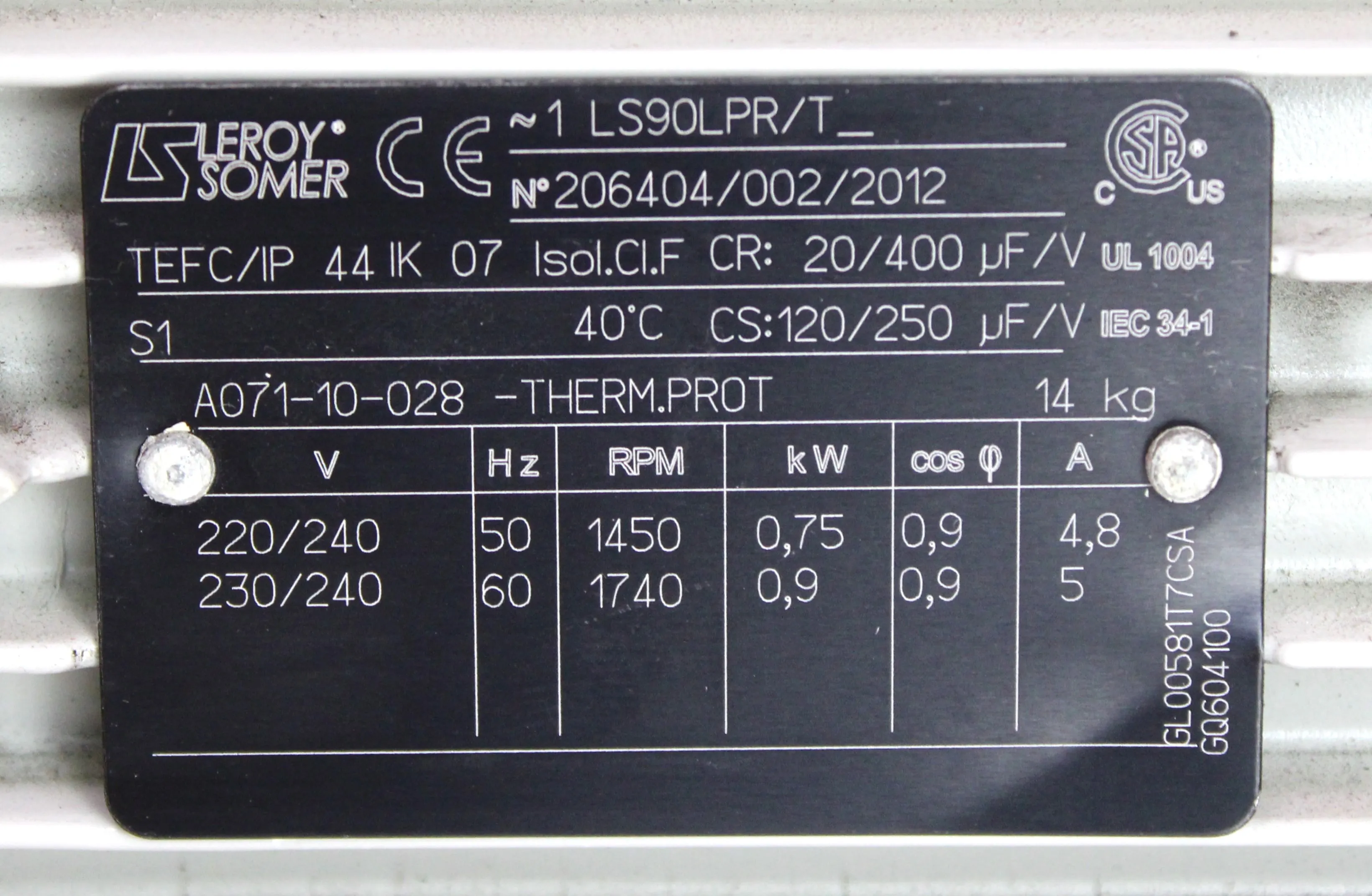 Edwards E2M30 Rotary Vane Vacuum Pump