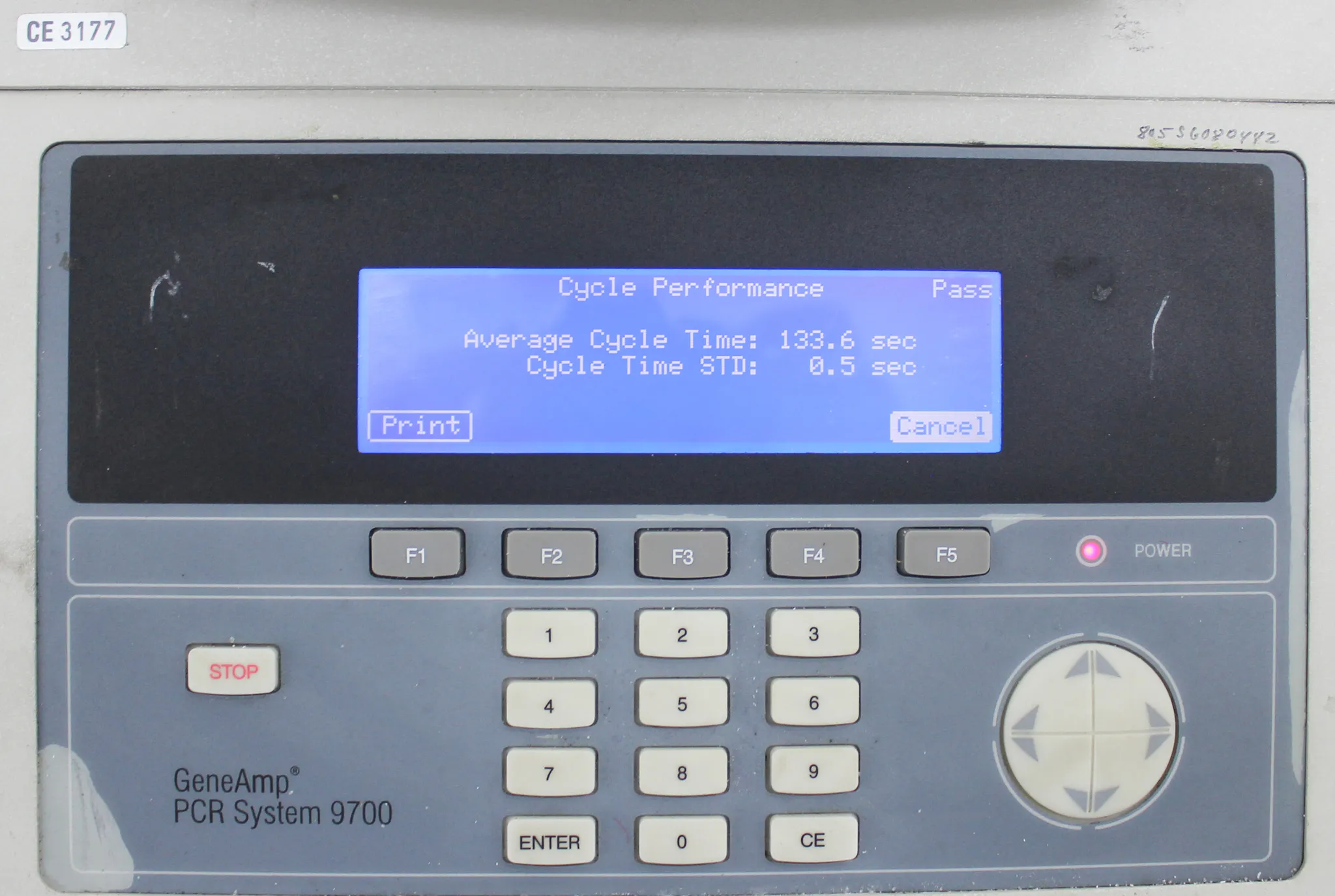 Applied Biosystems GeneAmp PCR System 9700 Thermal Cycler N8050200