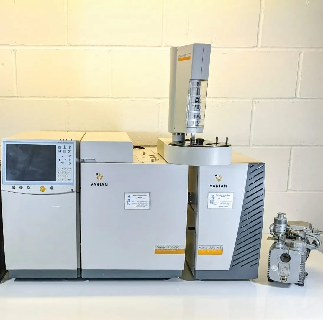 Varian 220-MS IT Mass Spectrometer with Agilent Technologies and CP-8410 Auto Sampler