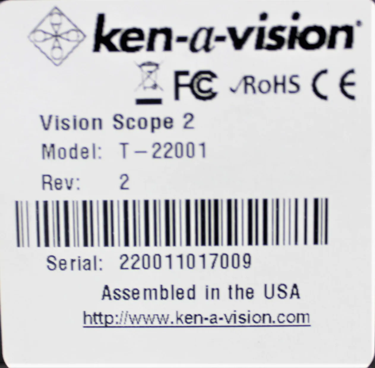 Ken-a-vision T-22001 LED Stereoscope Microscope, 10x/30x Magnification