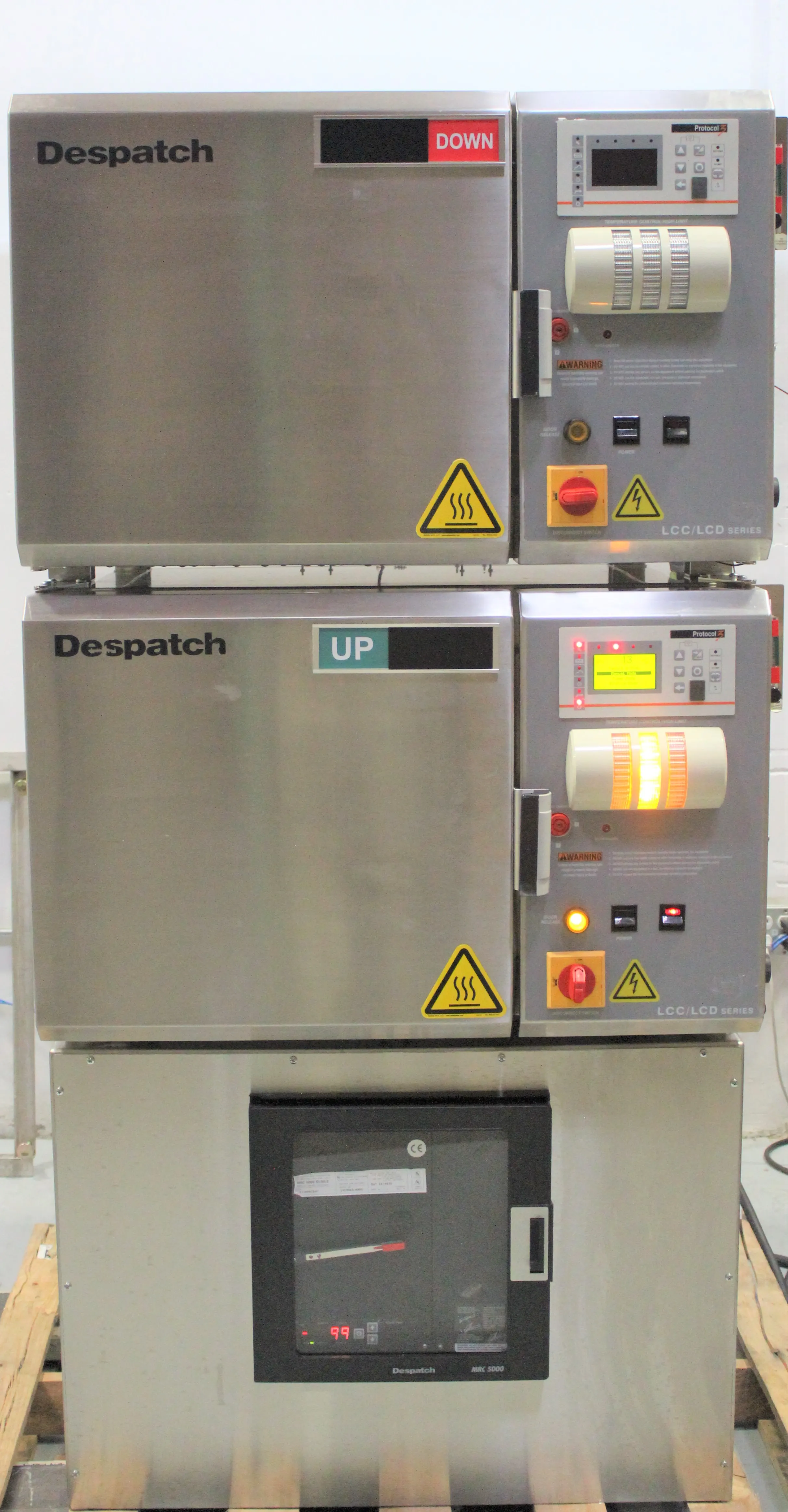 Despatch Double Stack LCC1-16NV-3 Incubator Oven with HEPA Filtration and Protocol Plus Control