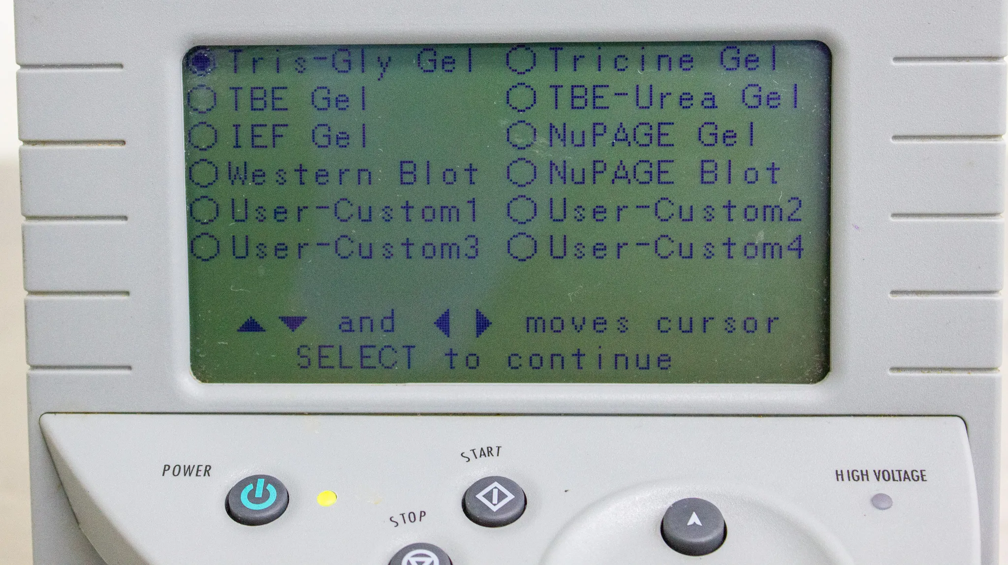 Invitrogen PowerEase 500 Electrophoresis Power Supply