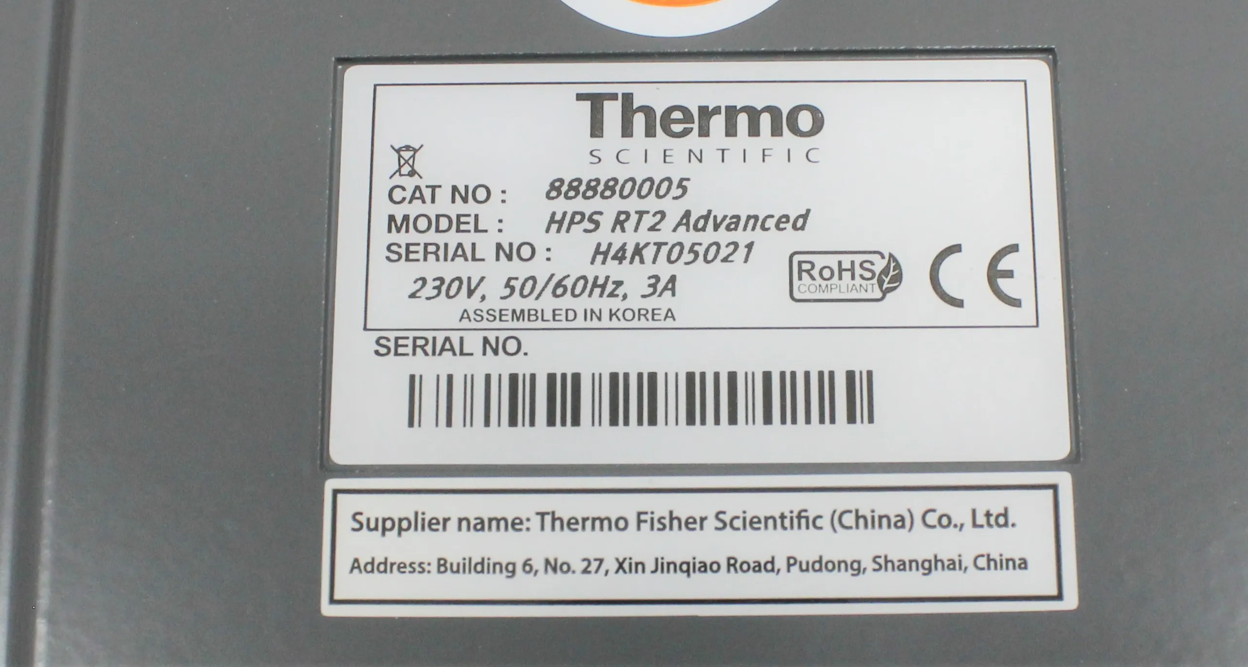 Thermo Fisher Scientific Low-Profile Digital Display Hotplate Stirrer ADVD Hotplate Stirrer H4KT05021