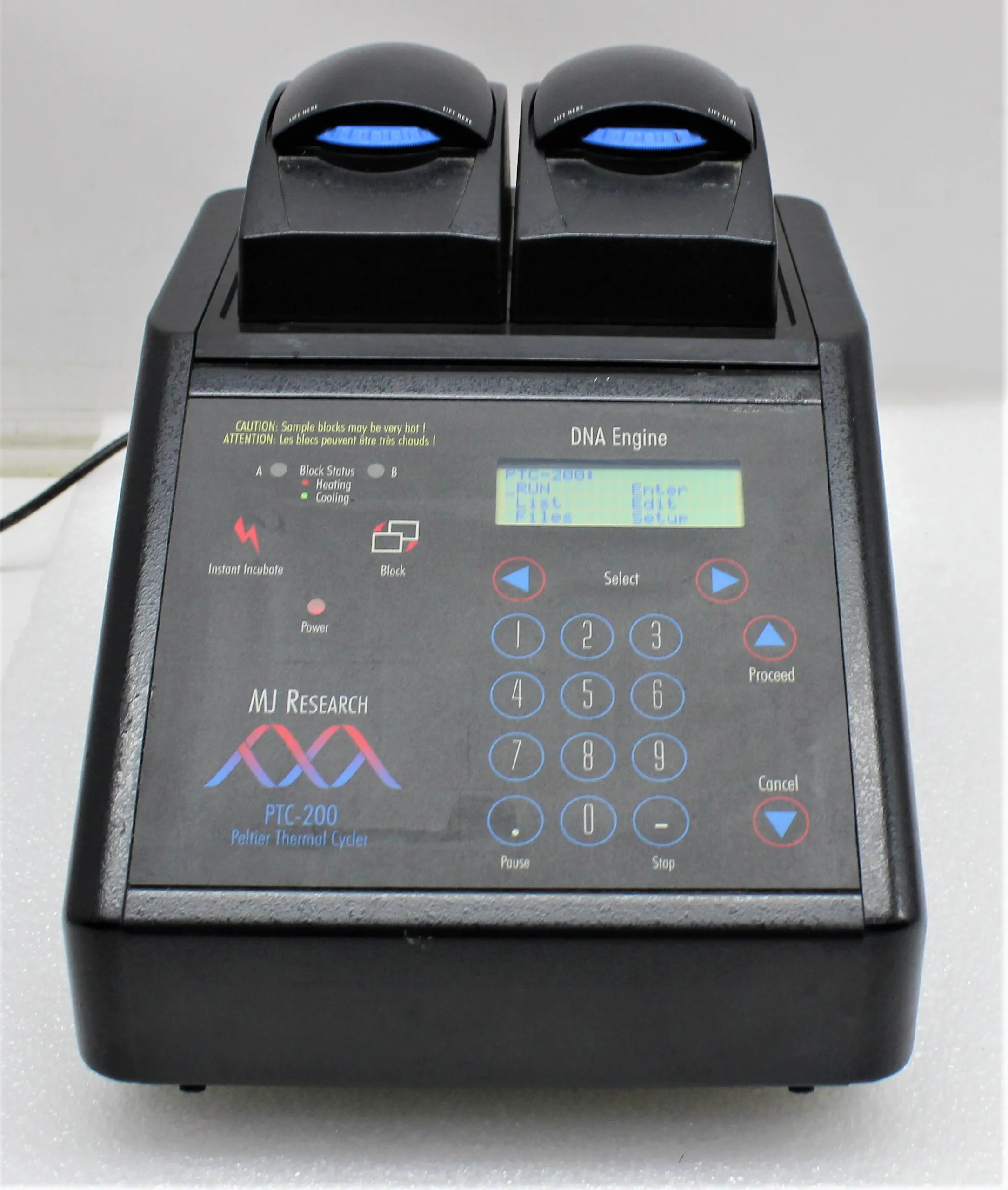 MJ Research PTC-200 PCR Thermal Cycler with 96-Well Alpha Block