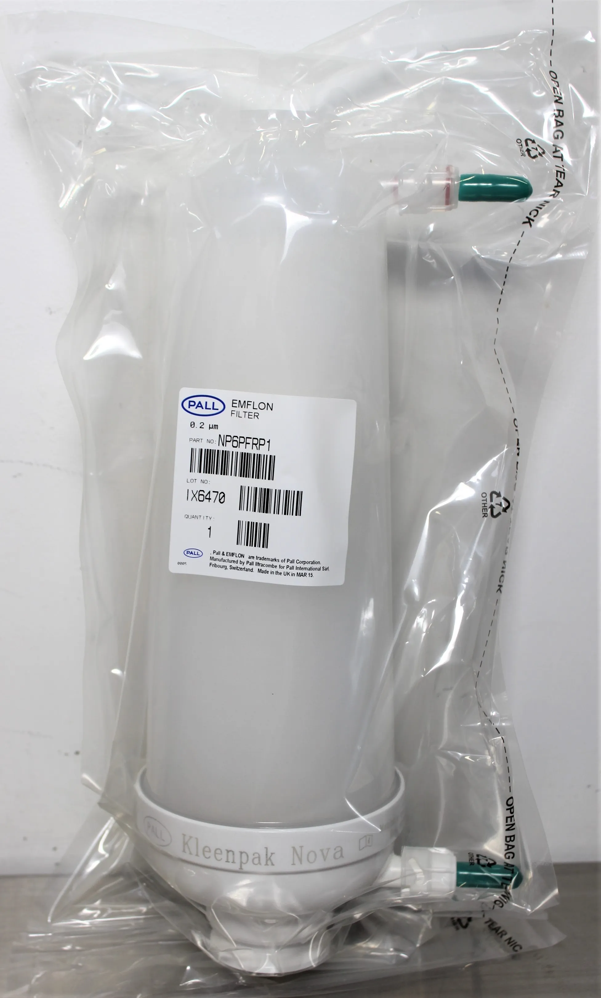 PALL Emflon Filter - 0.2um - NP6PFRP1 - New other