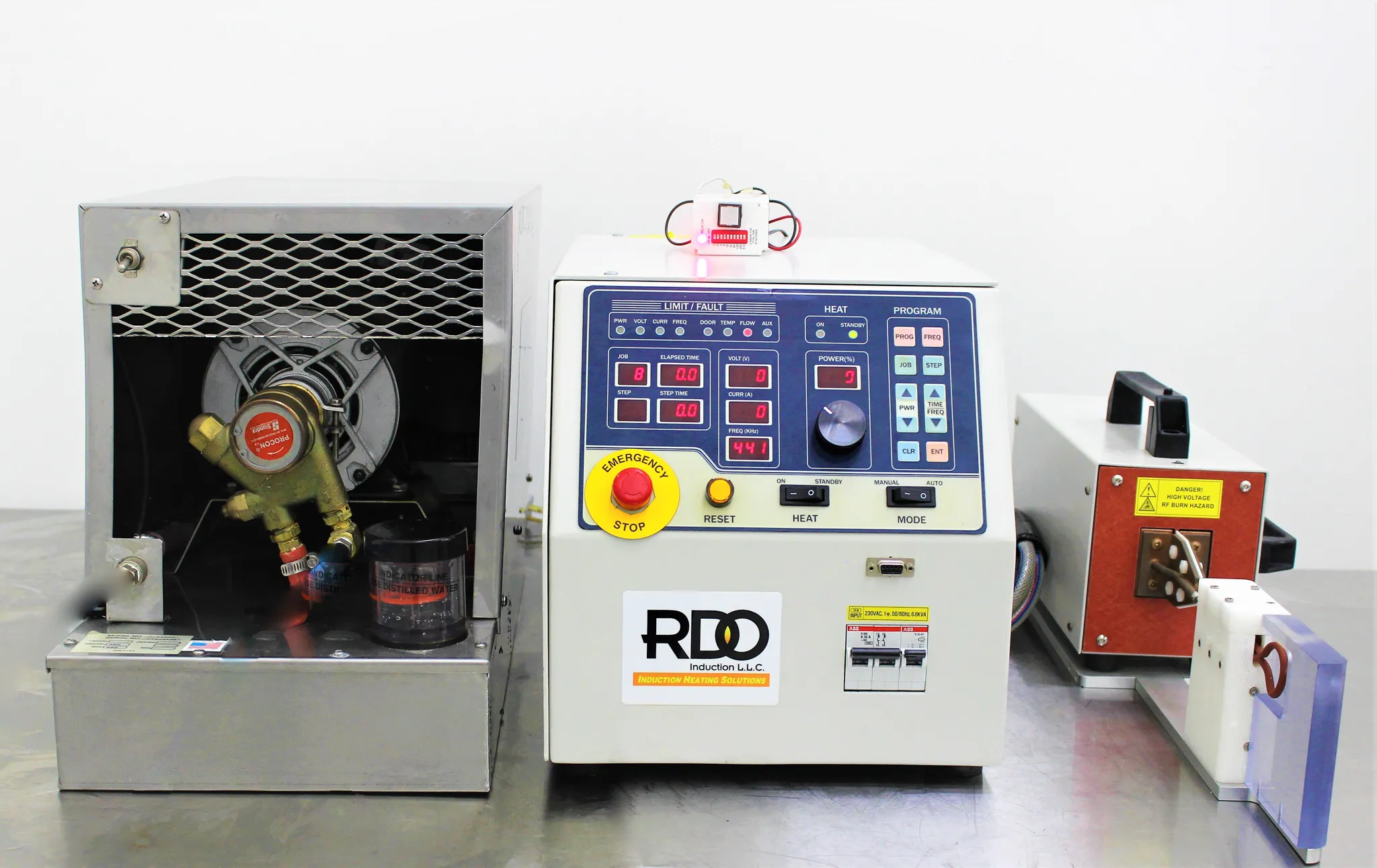 RDO Induction Heating Solution HFI 3-240-135/400-4 with Cooling System