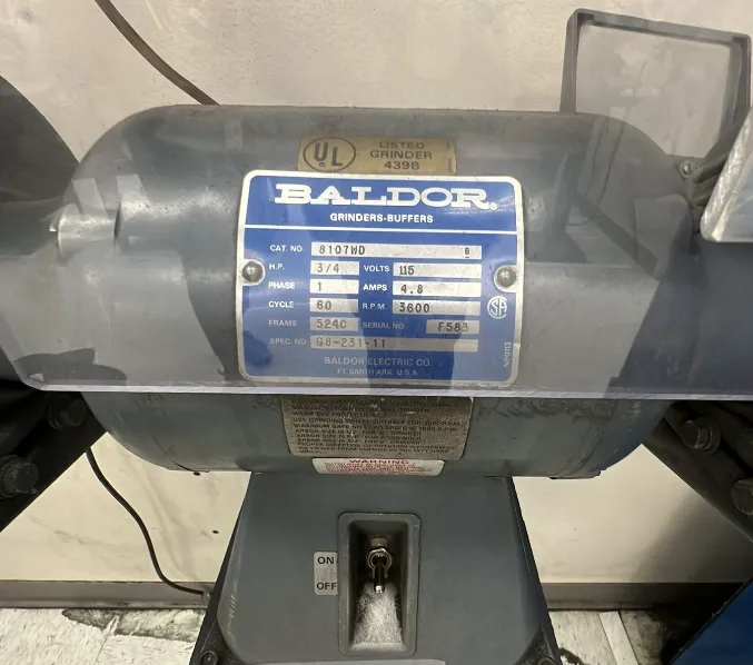 Used Baldor-Reliance 8107Wd Laboratory Grinder with Relay