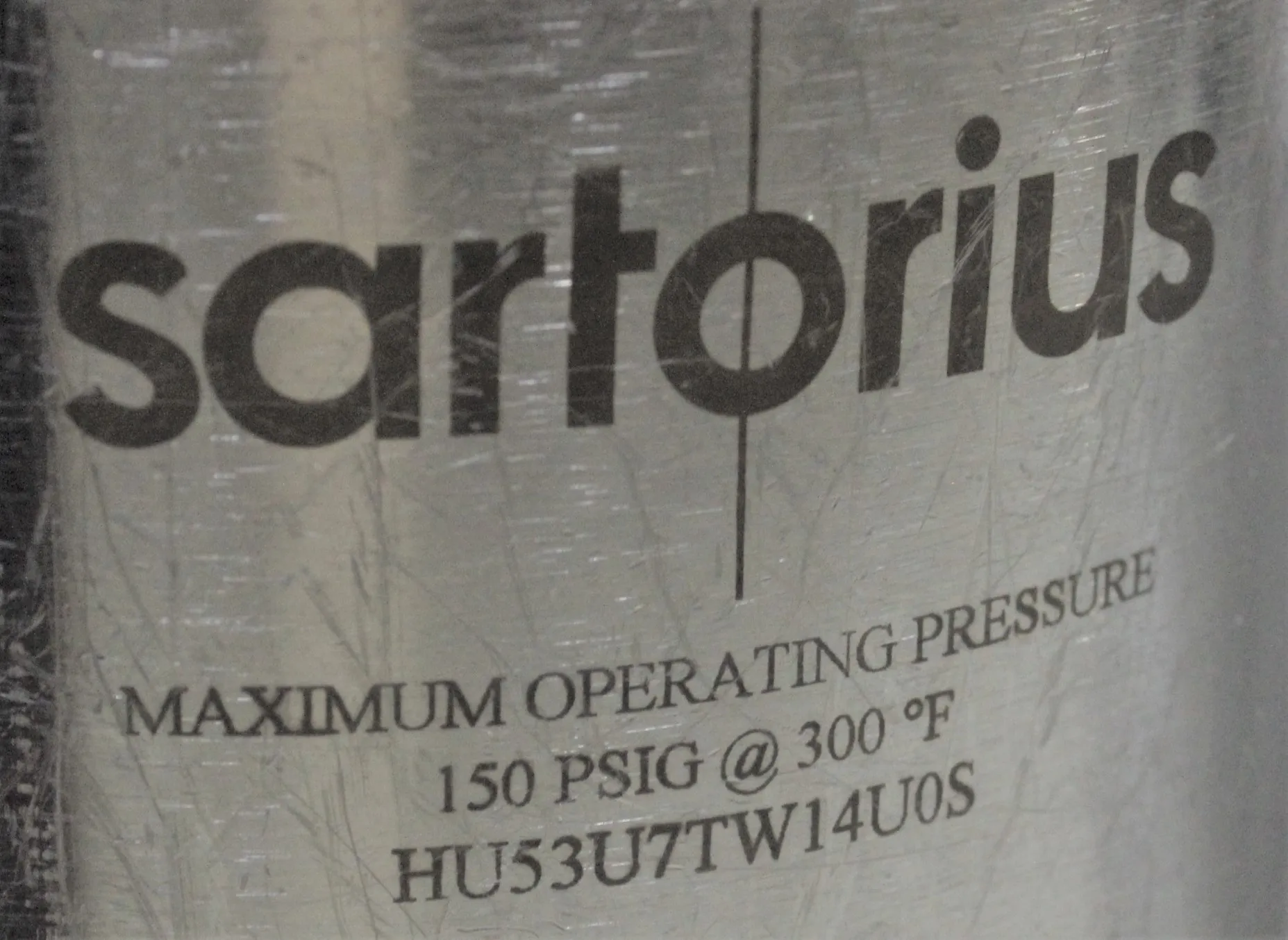 Sartorius HU53U7TW14U0S Filtration Housing Unit for Sanitary Beverage Filtration