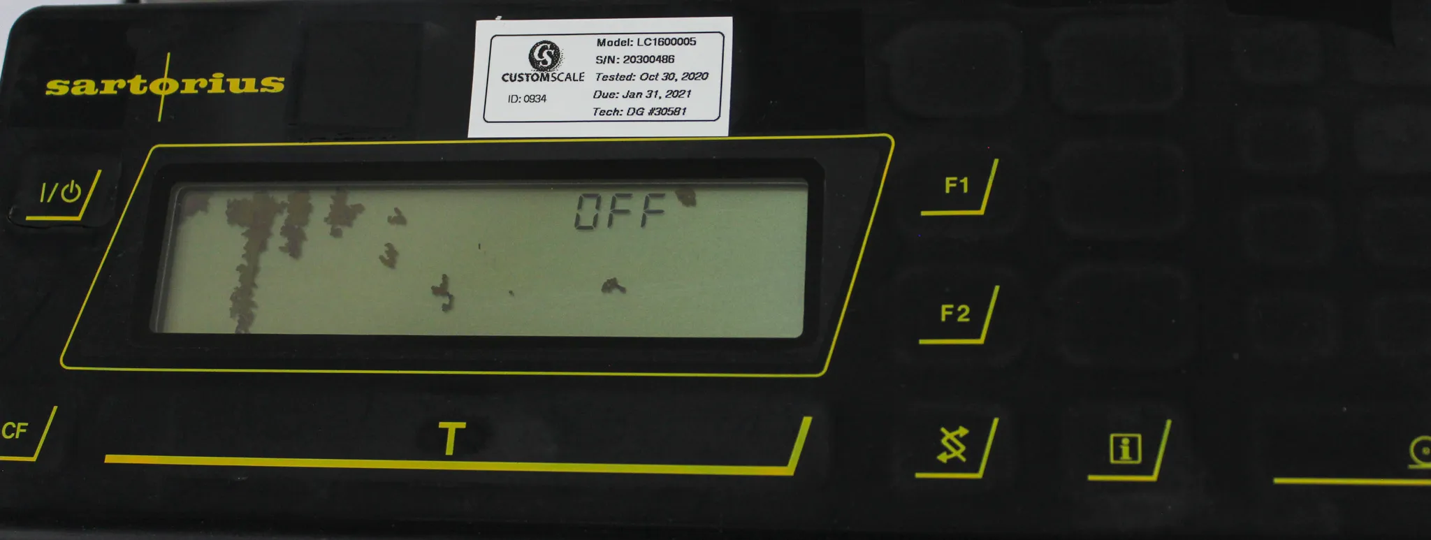 Sartorius LC16000S Benchtop Scale