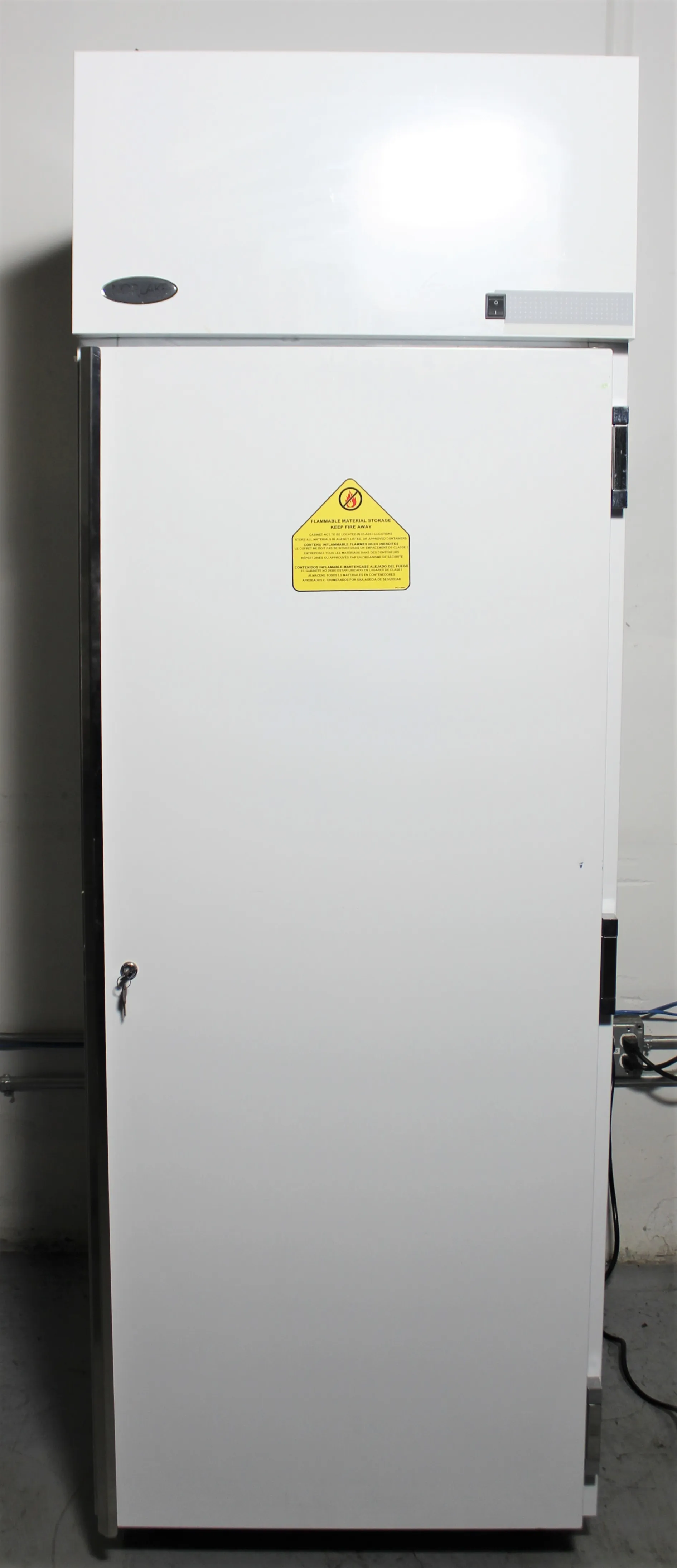 NORLAKE One Door Flammable Storage Freezer NSFF241WMW/0M 24 cu ft Capacity - Used