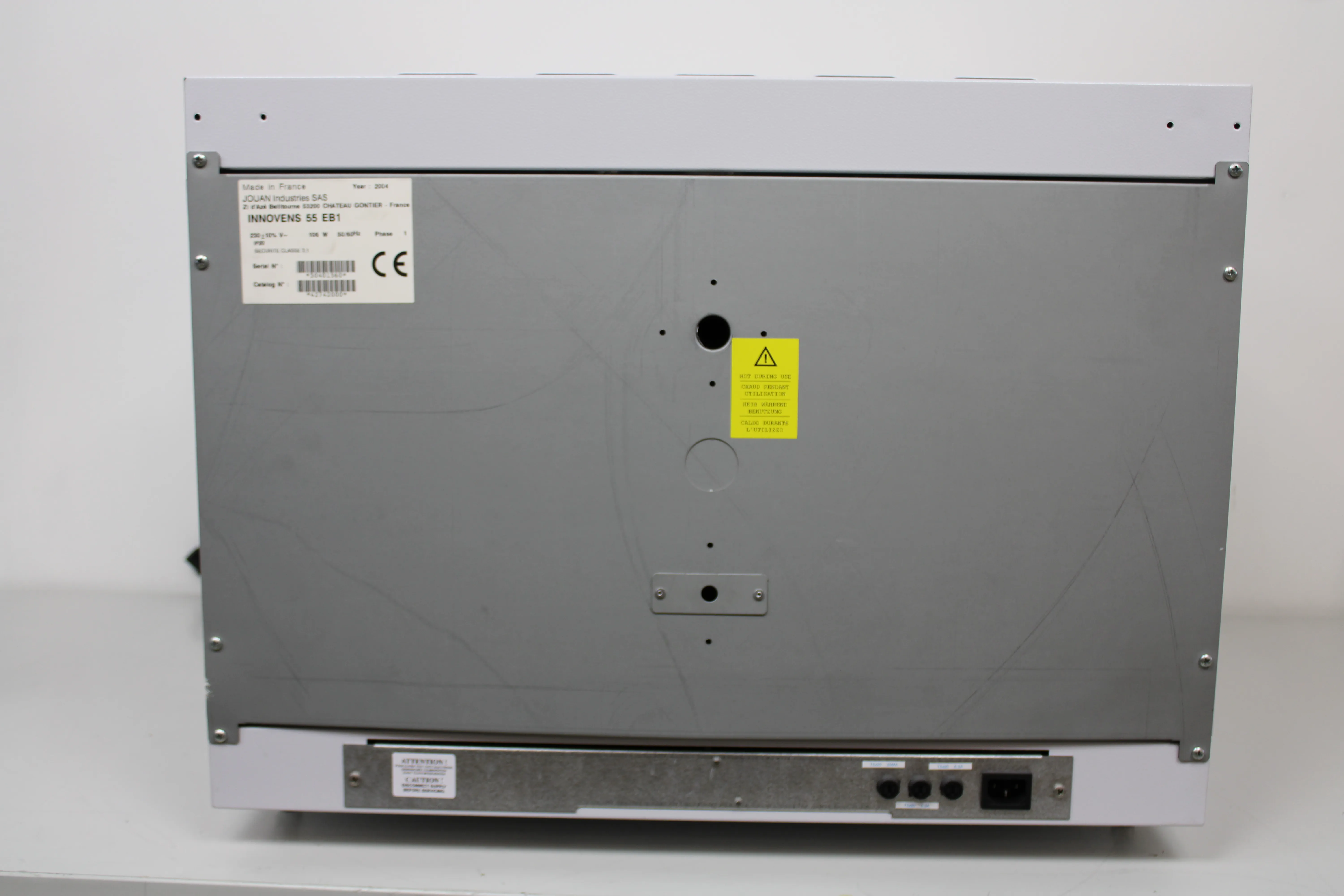 Thermo Electron INNOVENS 55 EB1 Bacteriological Incubator Oven 120V/220V 50Hz/60Hz 30401560