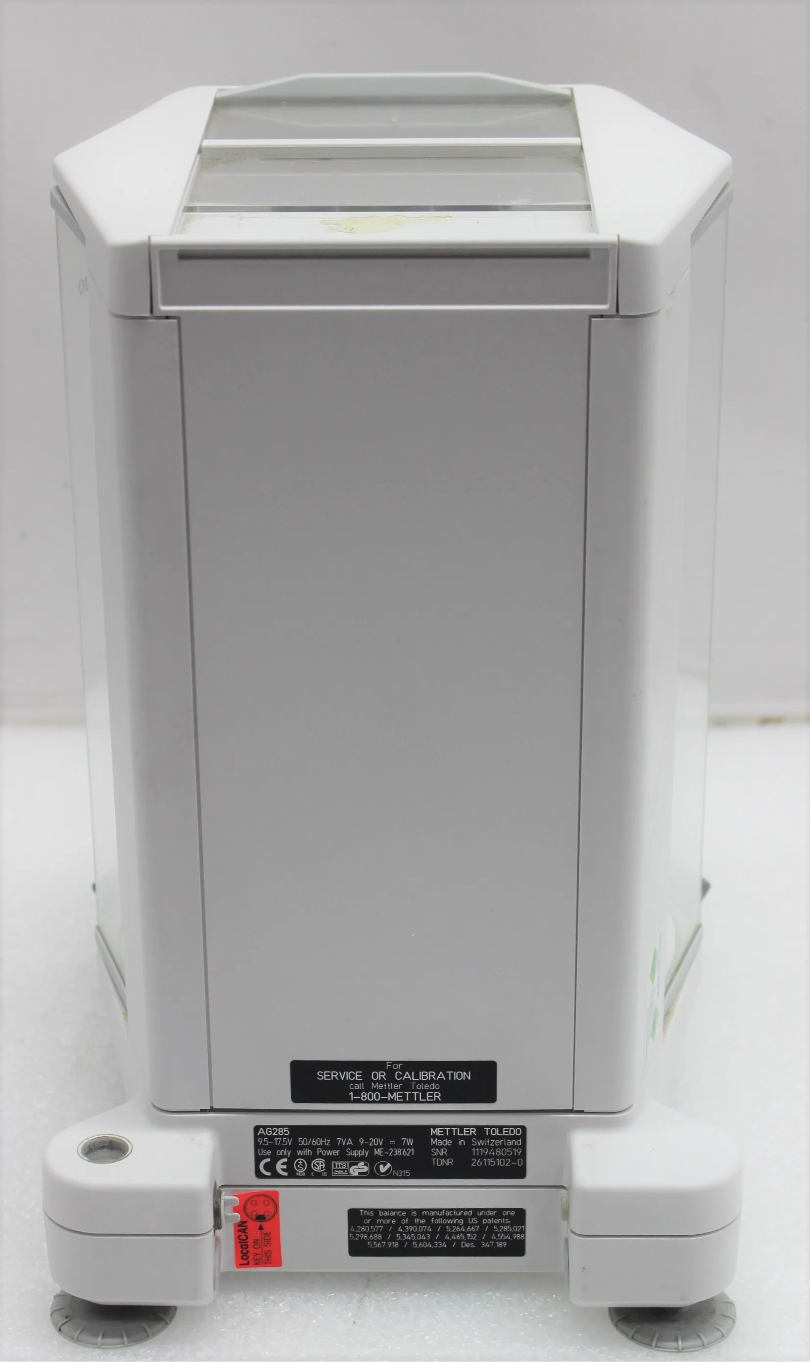 Mettler Toledo AG285 Analytical Balance