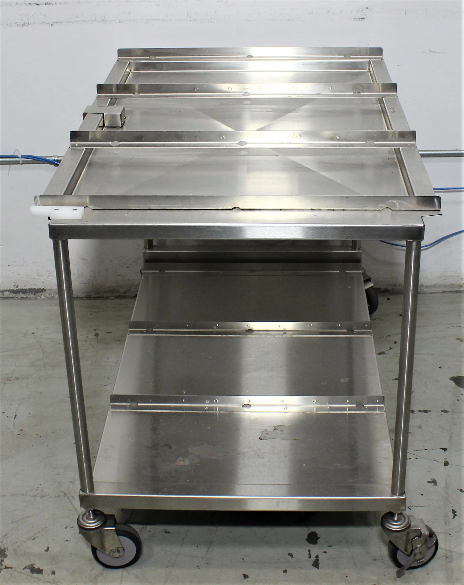 Used Laboratory Equipment Cart with Stainless Steel Construction