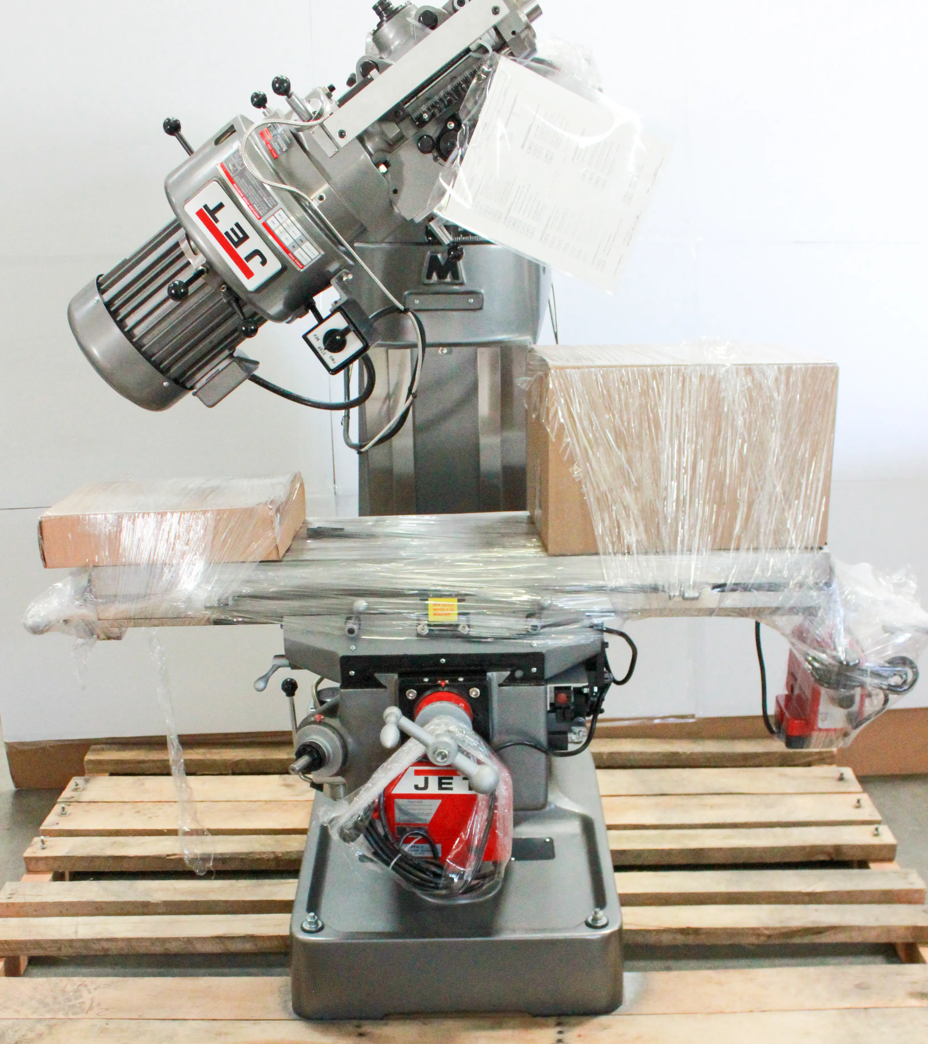 Jet Step Pulley Milling Machine 9 x 42in Model JTM-2