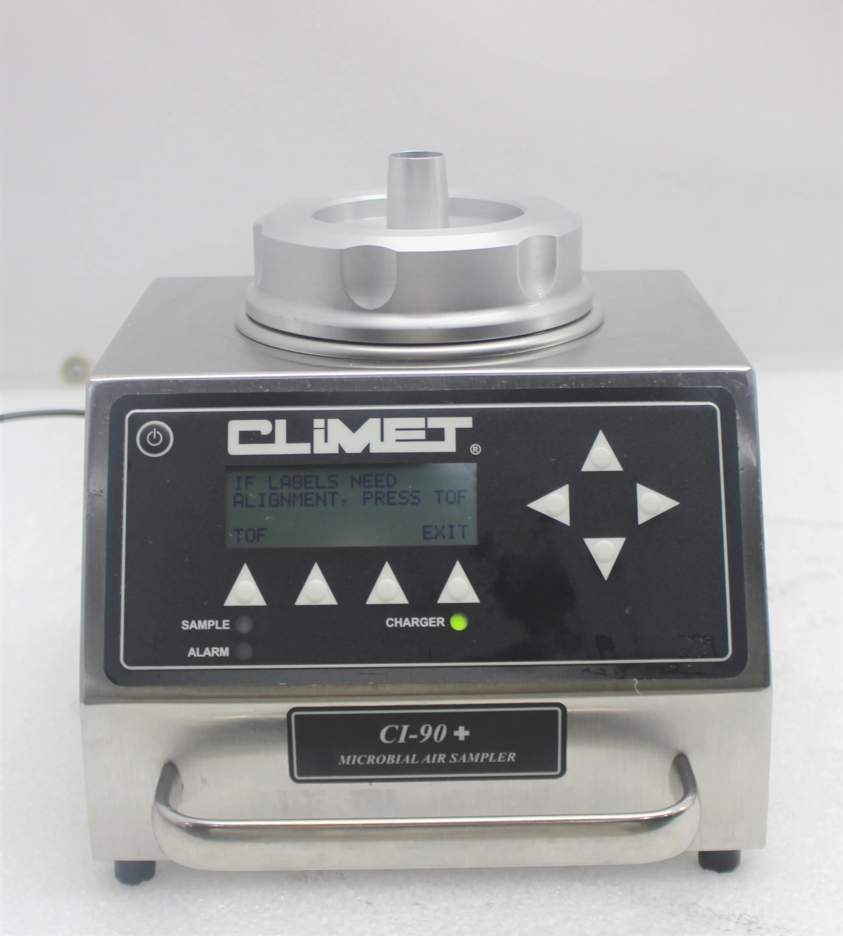 Climet Instruments CI-90+-101 Microbial Air Sampler Used Lab Equipment