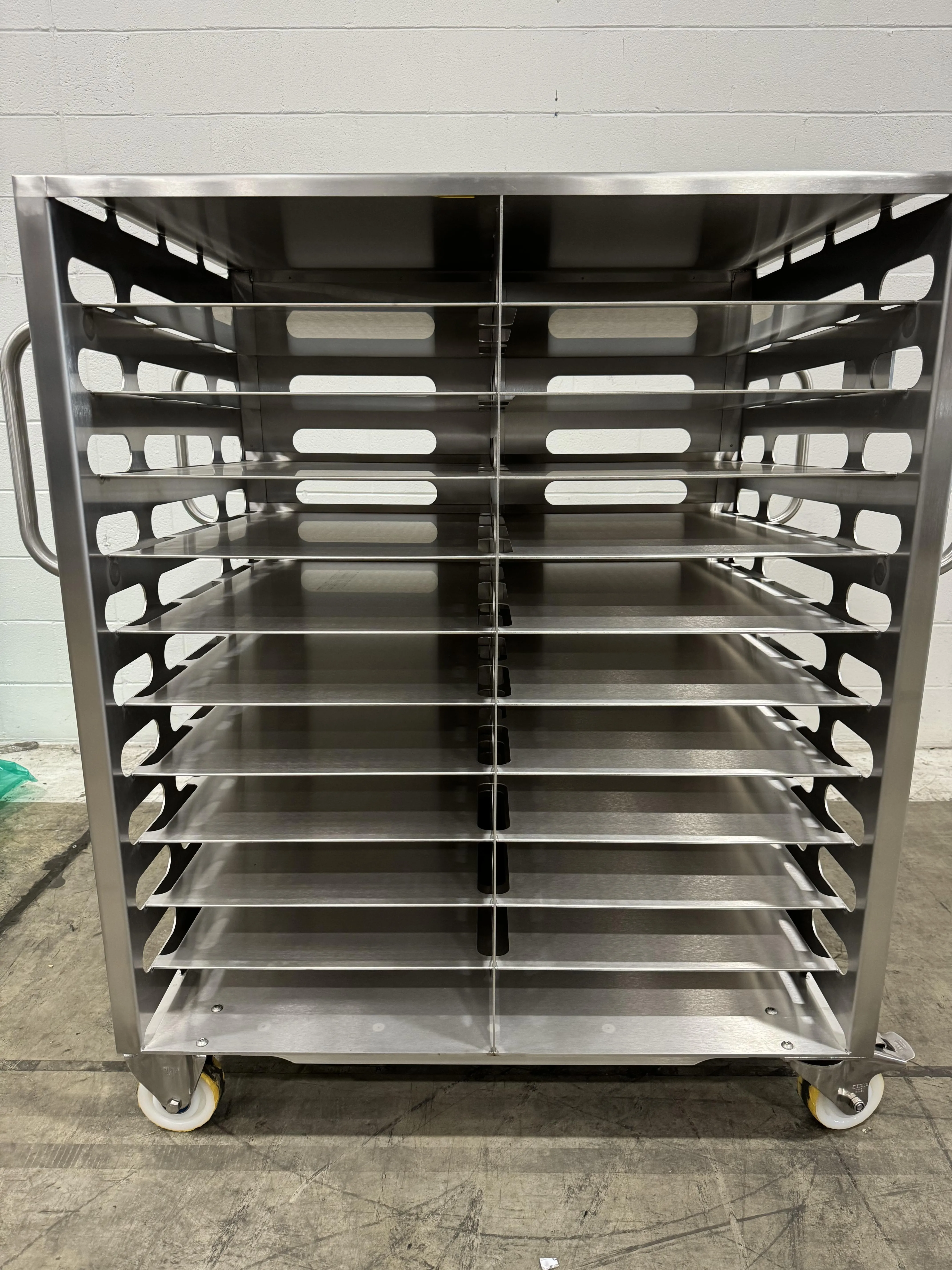 RossFill Stainless Steel Trolley for RoSS Shells Storage