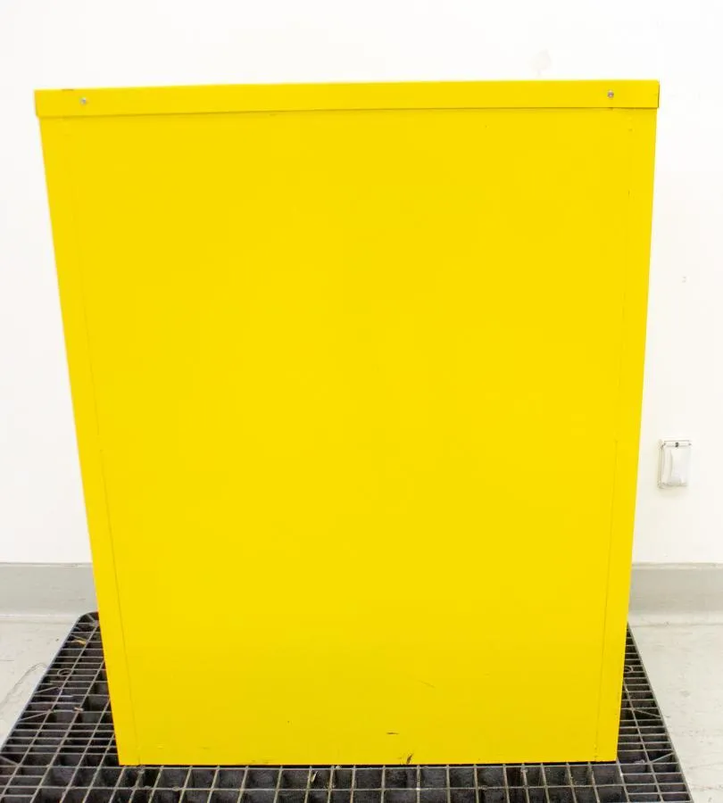 Jamco Flammable Safety Storage Cabinet, Yellow, 18x34x44, Self Close