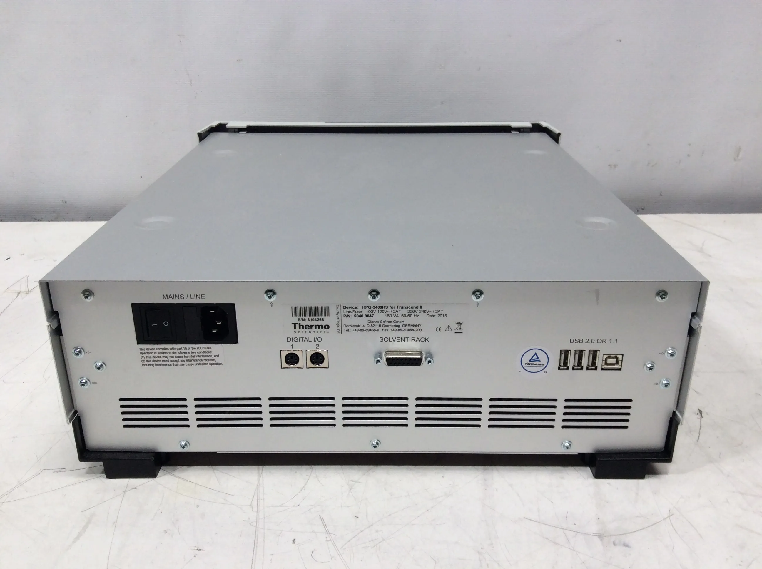 Thermo Scientific Dionex UltiMate 3000 RS Pump UHPLC Focused 5040.0047