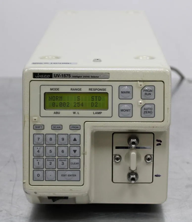 Jasco UV-1575 Intelligent UV/VIS Detector