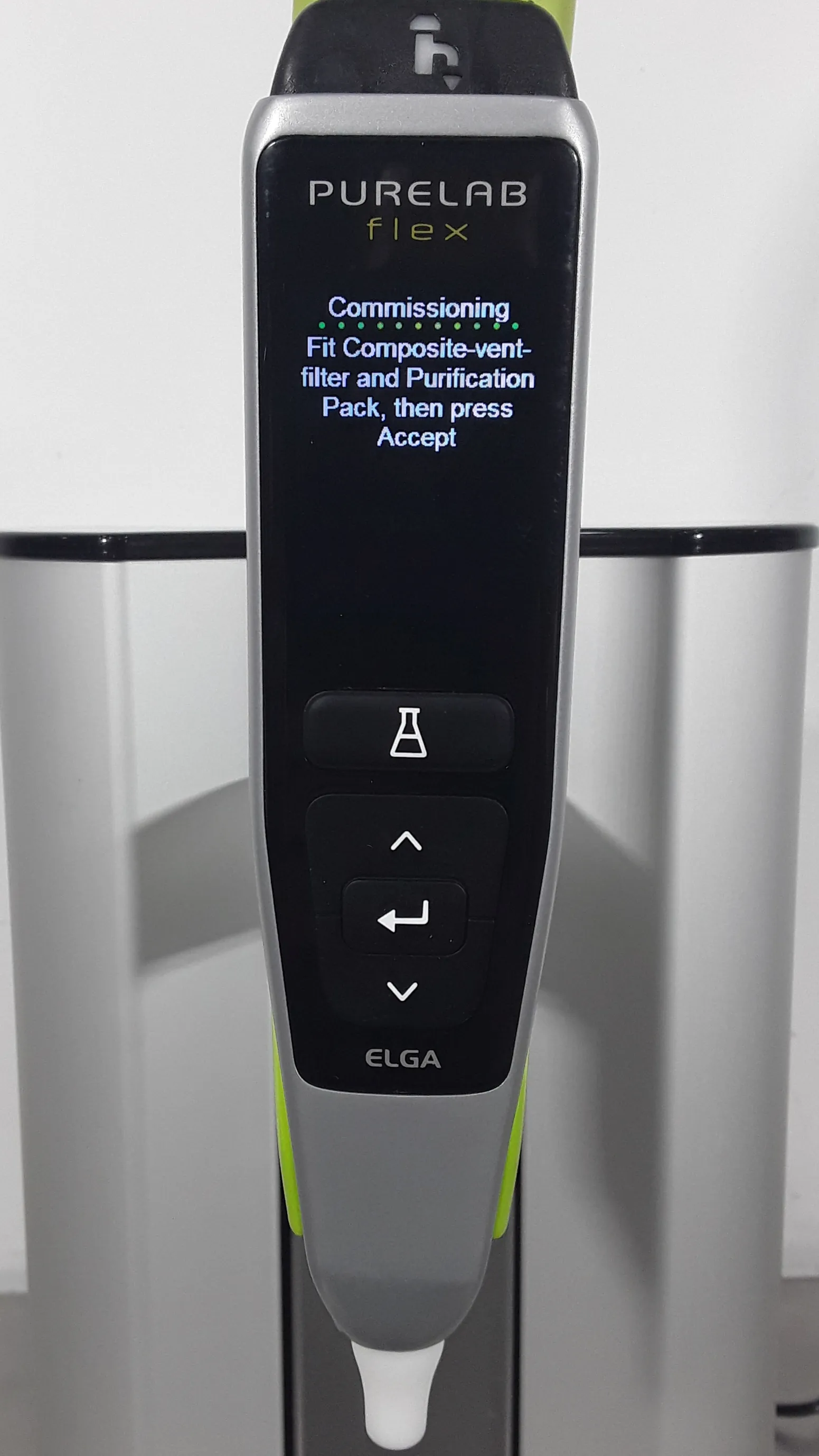 Elga PF3XXXXM1 Purelab Flex-Series Water Purification System with TOC Monitoring and Programmable Dispenser - Used