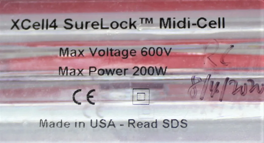 Invitrogen Novex XCell4 Surelock Midi-Cell Electrophoresis System