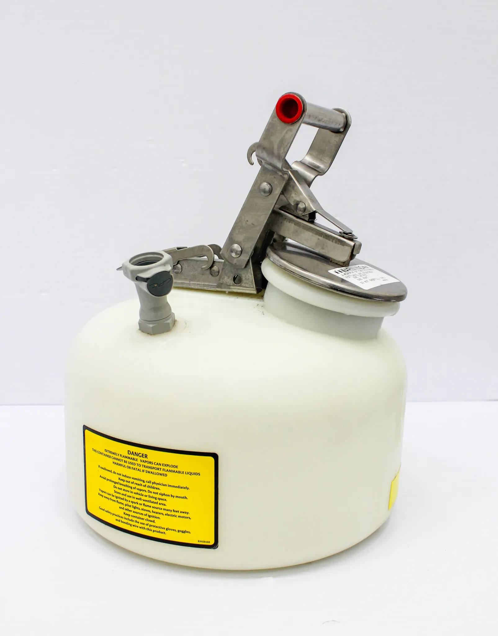 Justrite Safety Disposal Can 2.0 Gallons 7.5L P/N: 12752