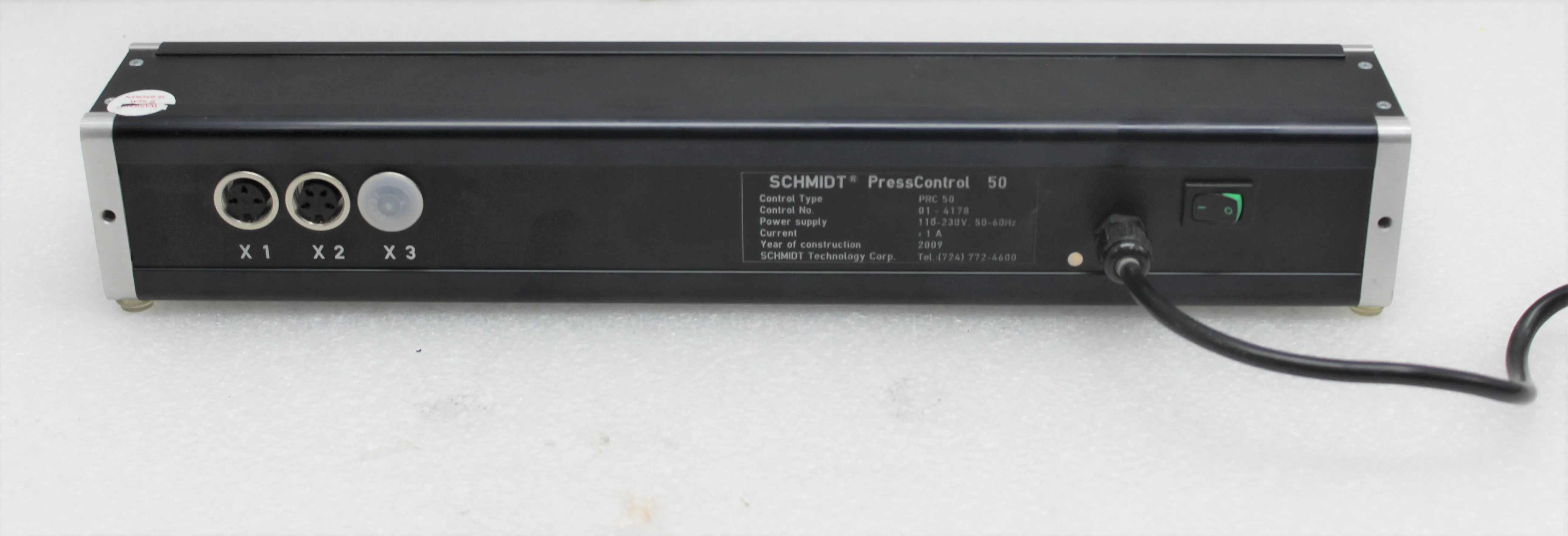 SCHMIDT PressControl 50 Optoelectronic Press Control PRC 50